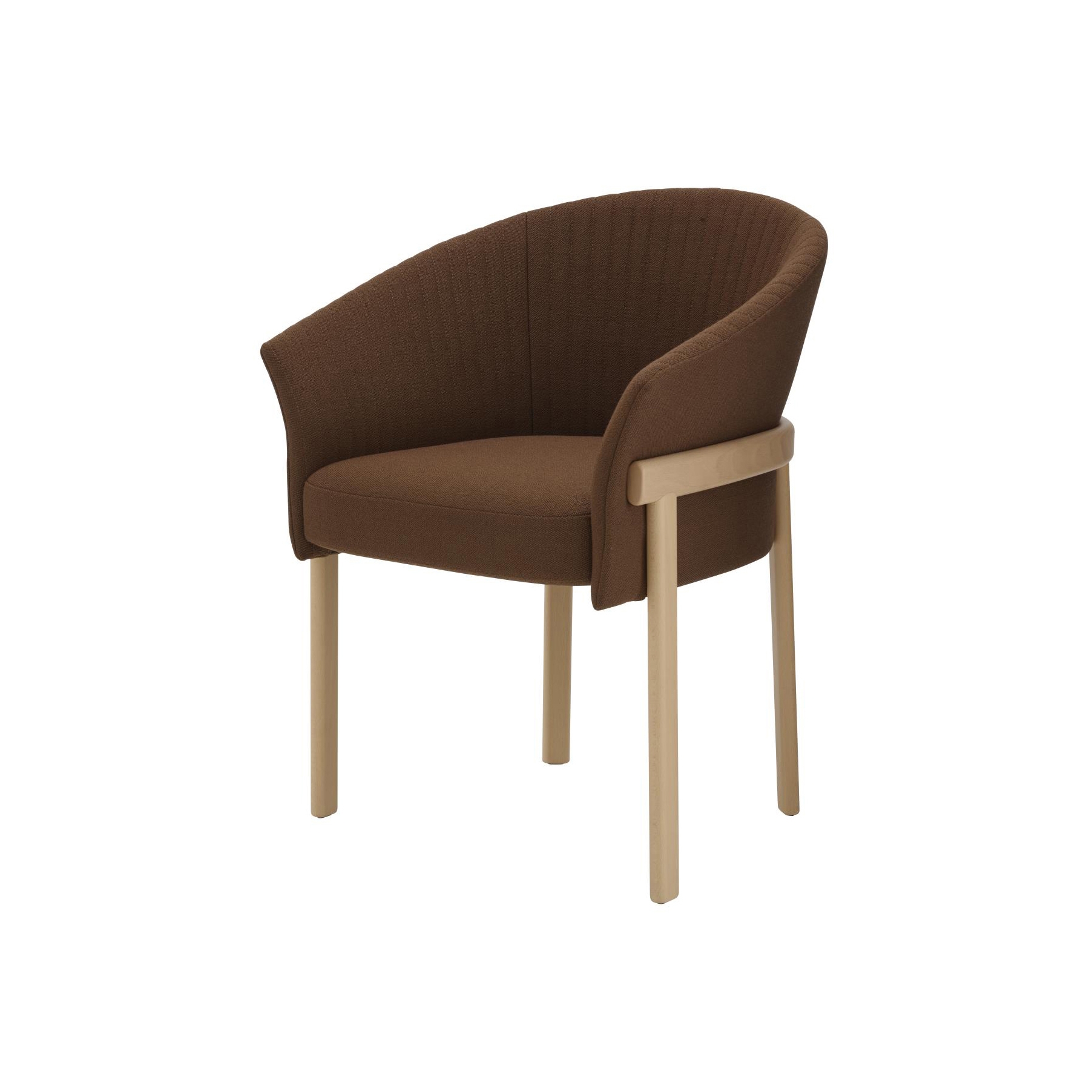 Valmy | Carver Chair Base In Natural Beech