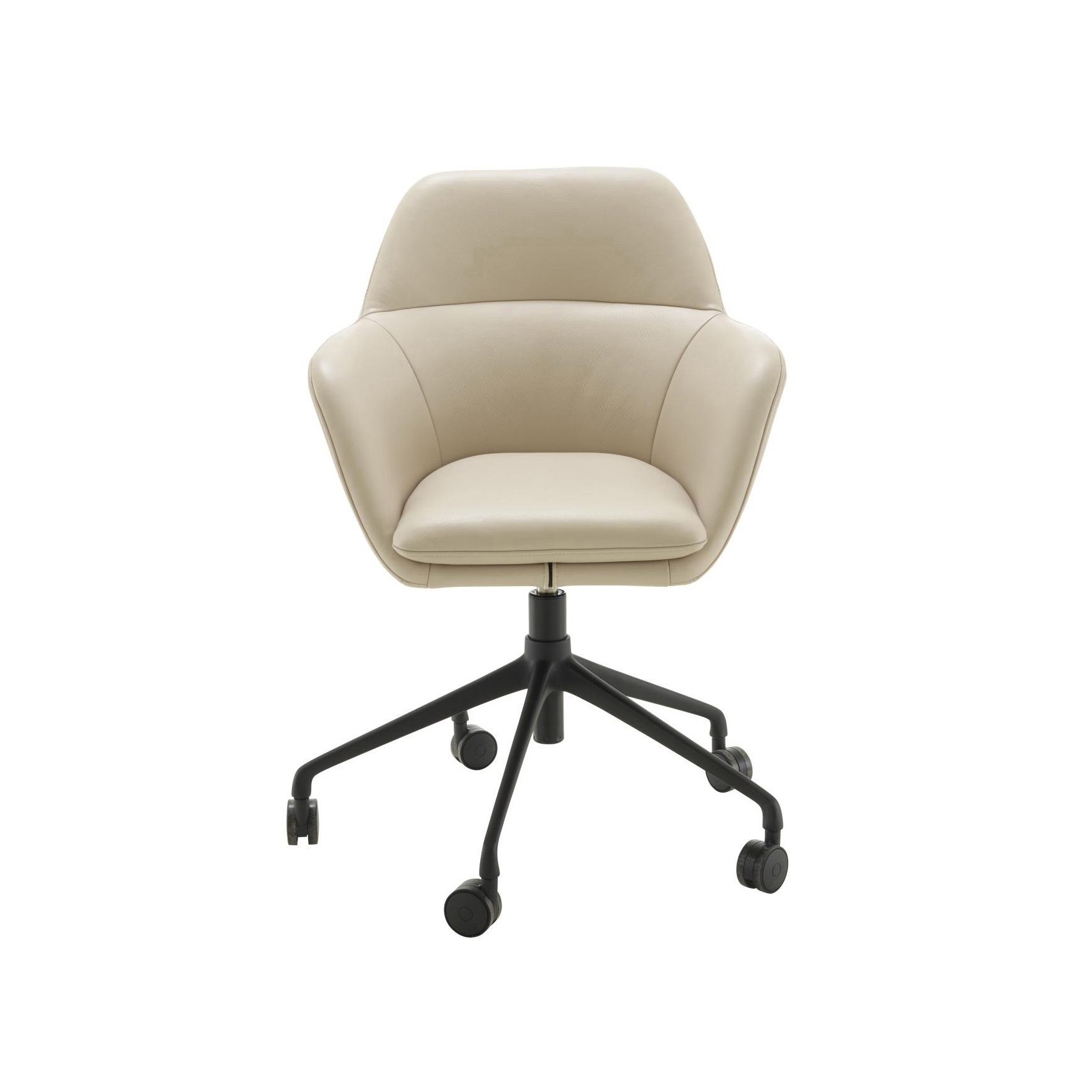 Mostrar el producto Amédée | Silla Con Brazos Patas Negras Con Ruedas del fabricante Ligne Roset