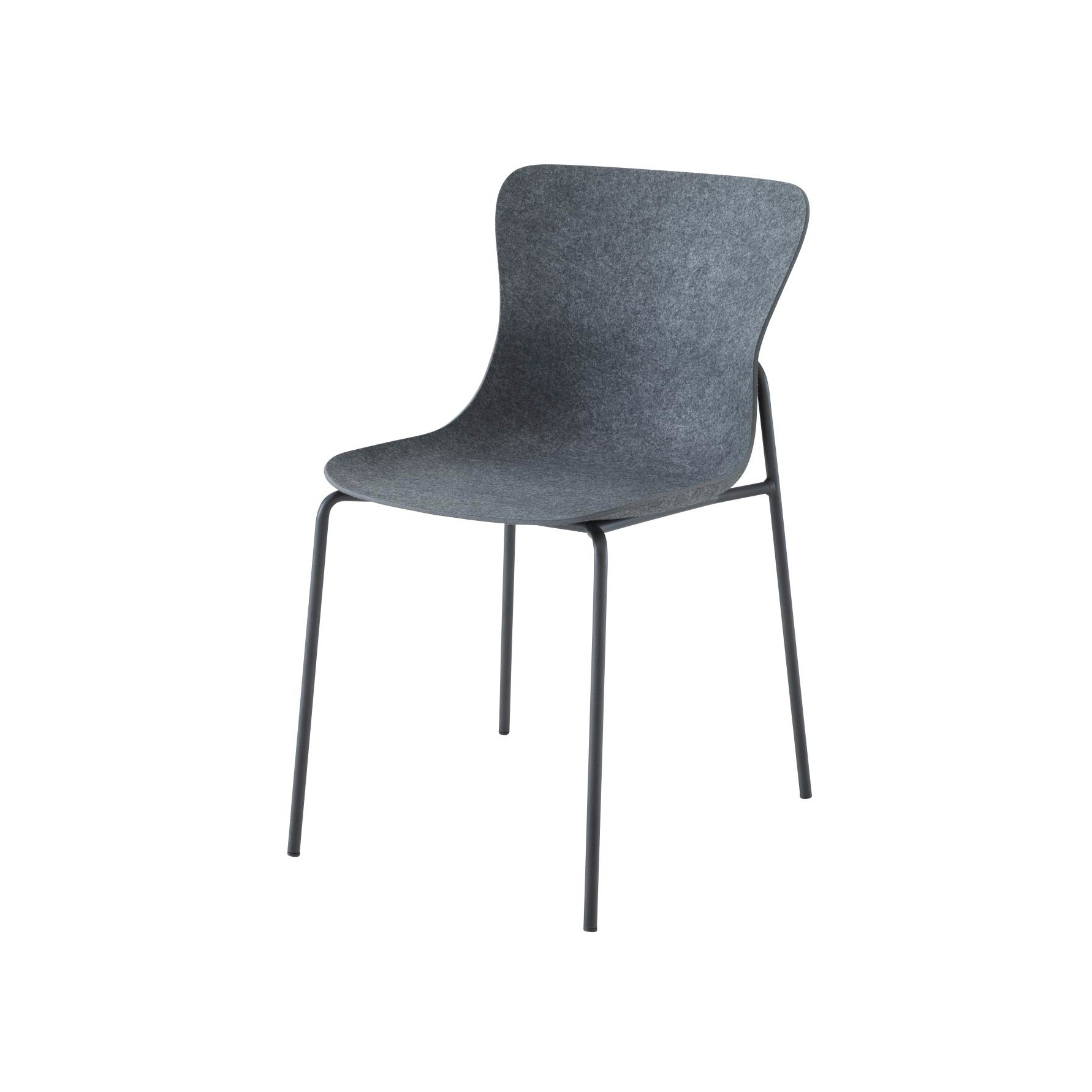 Display product Ettoriano | Chair Anthracite Metal Base from manufacturer Ligne Roset
