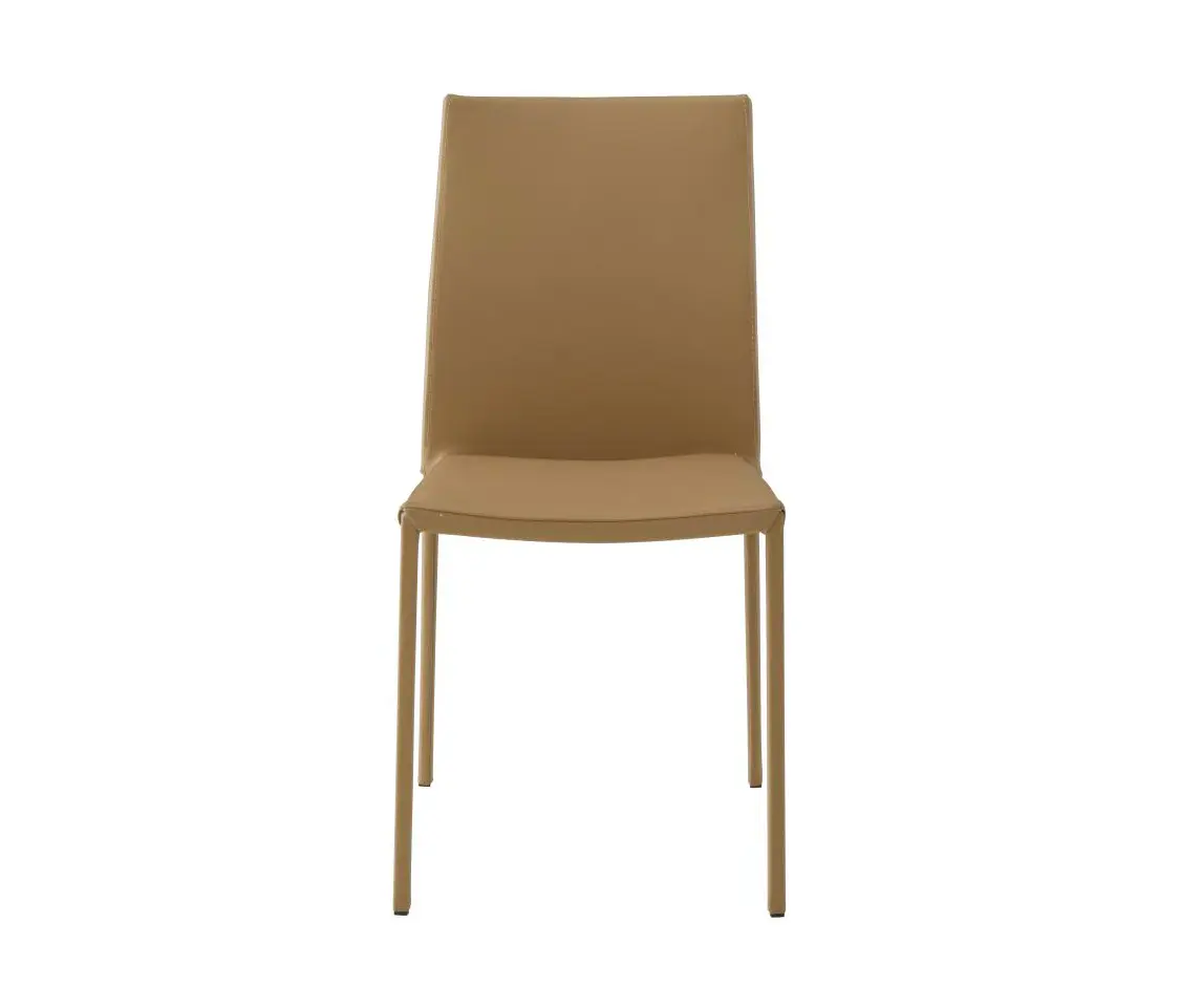 Ligne Roset - Slim Chair | Chaise Cuir Beige