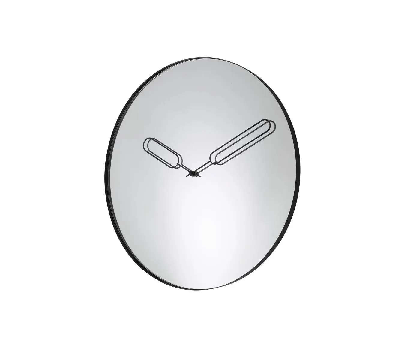 Ligne Roset - Clock: Mirror Clock | Horloge