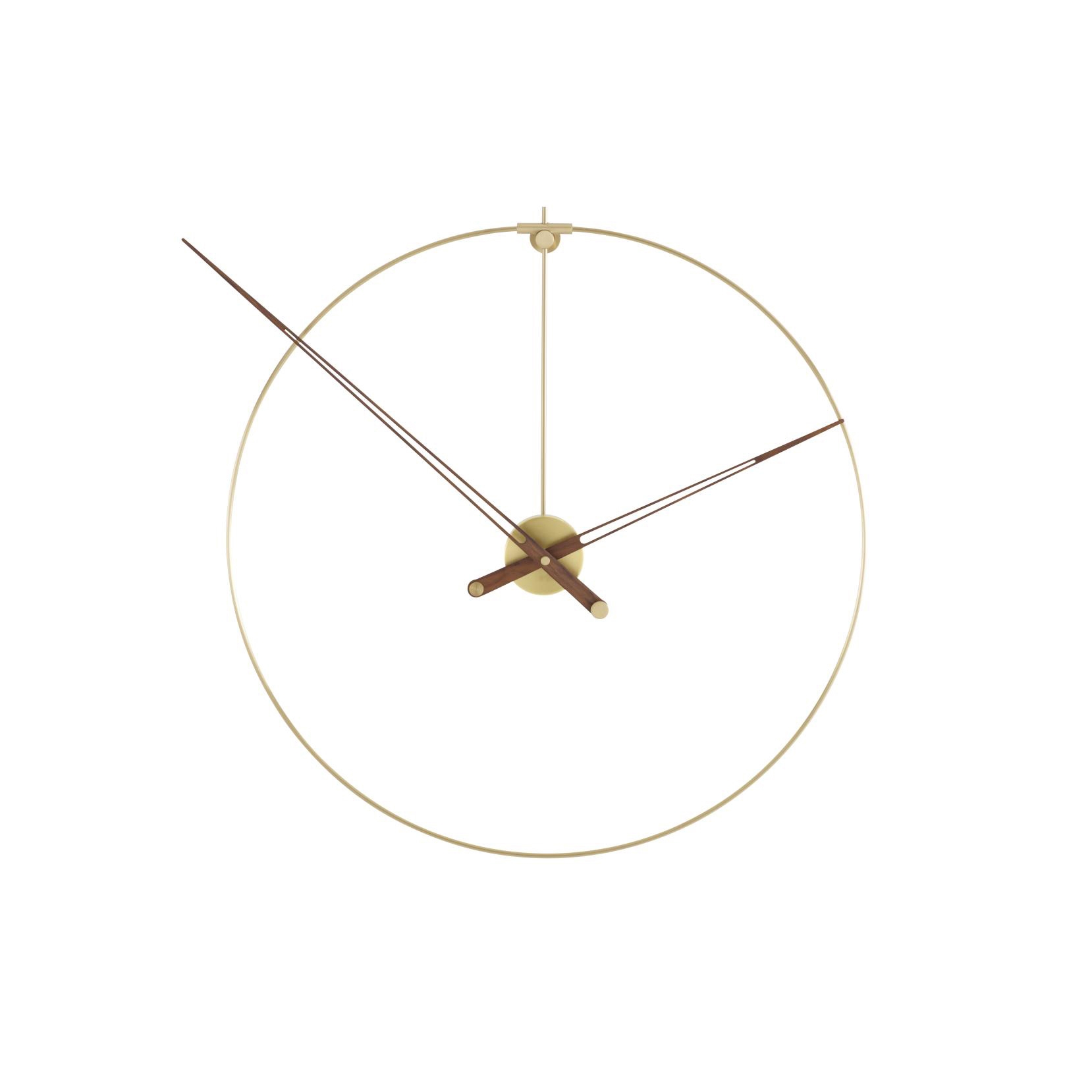 Display product Clock: Pik | Clock Brass from manufacturer Ligne Roset