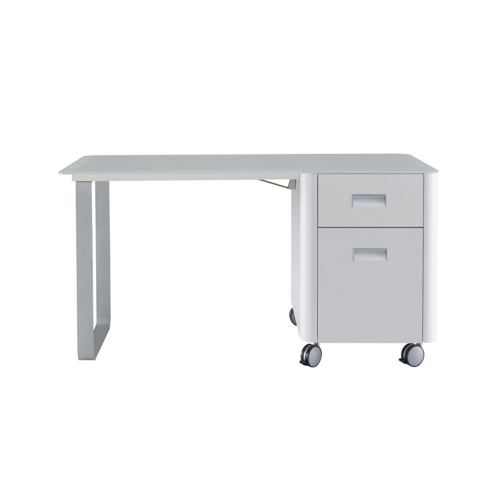 Mostra il prodotto Travel Studio | Desk 1 Drawer + 1 Door To Right White Laminate del produttore Ligne Roset
