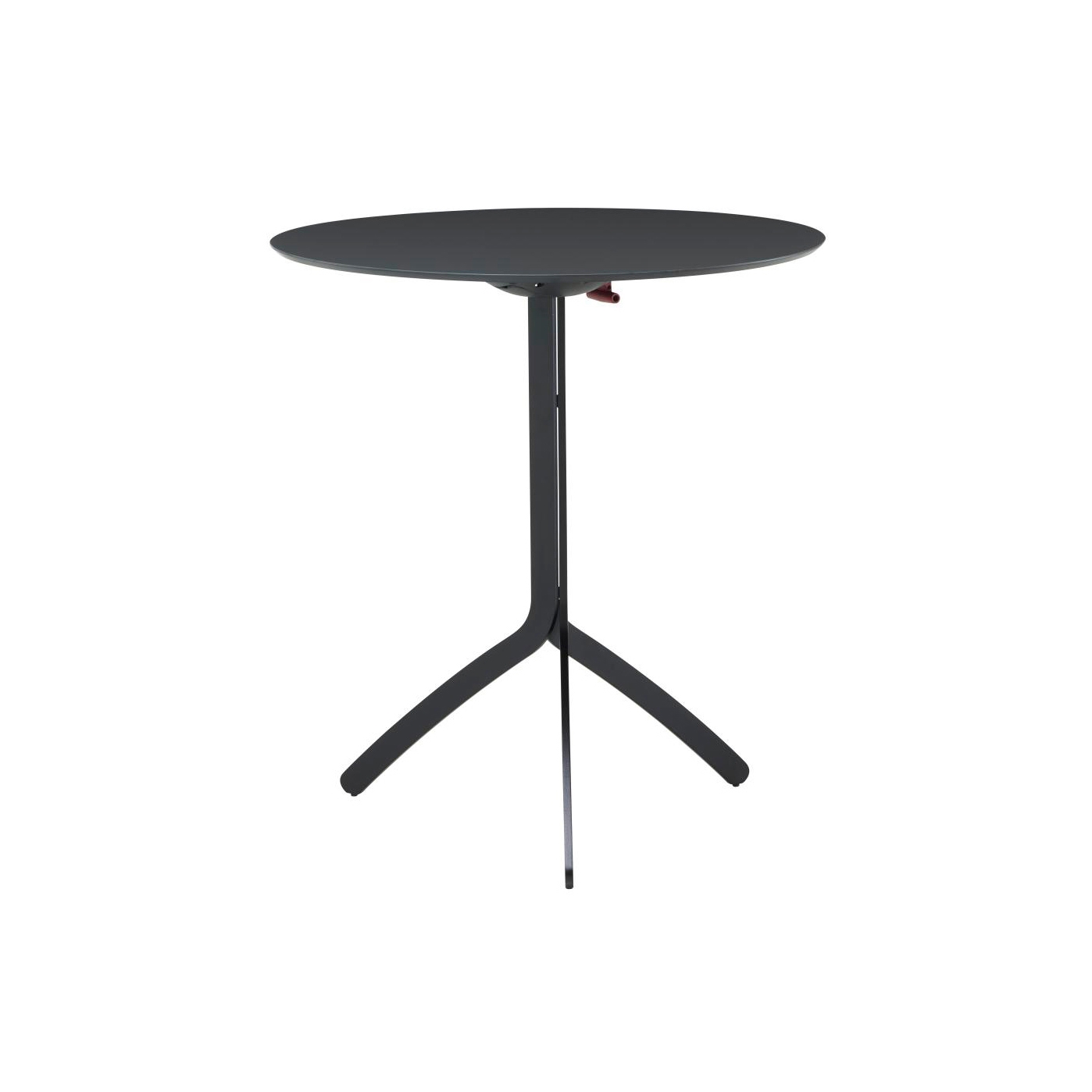 Afficher le produit Noomi | Table De Repas Avec Plateau Basculant Plateau Stratifie Fenix Noir Pietement Laque Noir du fabricant Ligne Roset