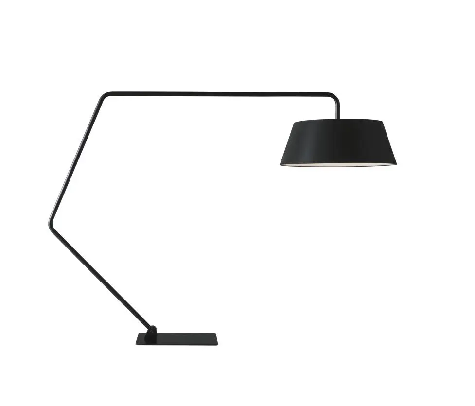 Ligne Roset - Bul | Floor Standard Lamp - Reading Lamp Black