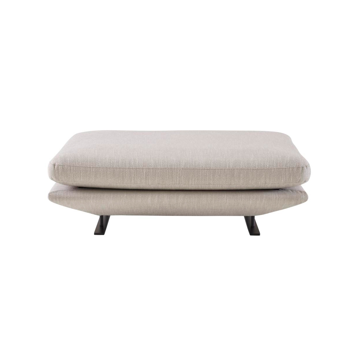 Vertoon produk Prado | Large Square Footstool Depth 120 van vervaardiger Ligne Roset