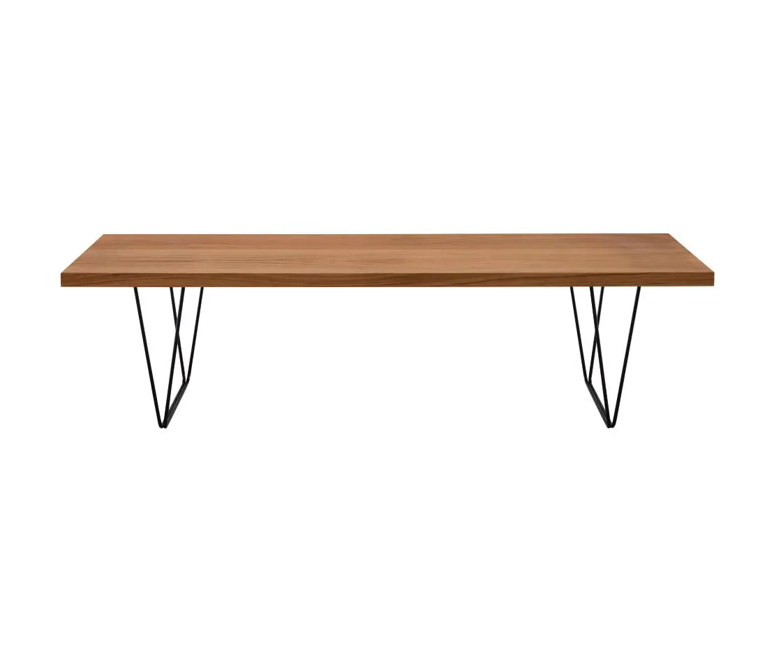 Ligne Roset - Cm 191 | Mesa De Centro Nogal Americano Macizo