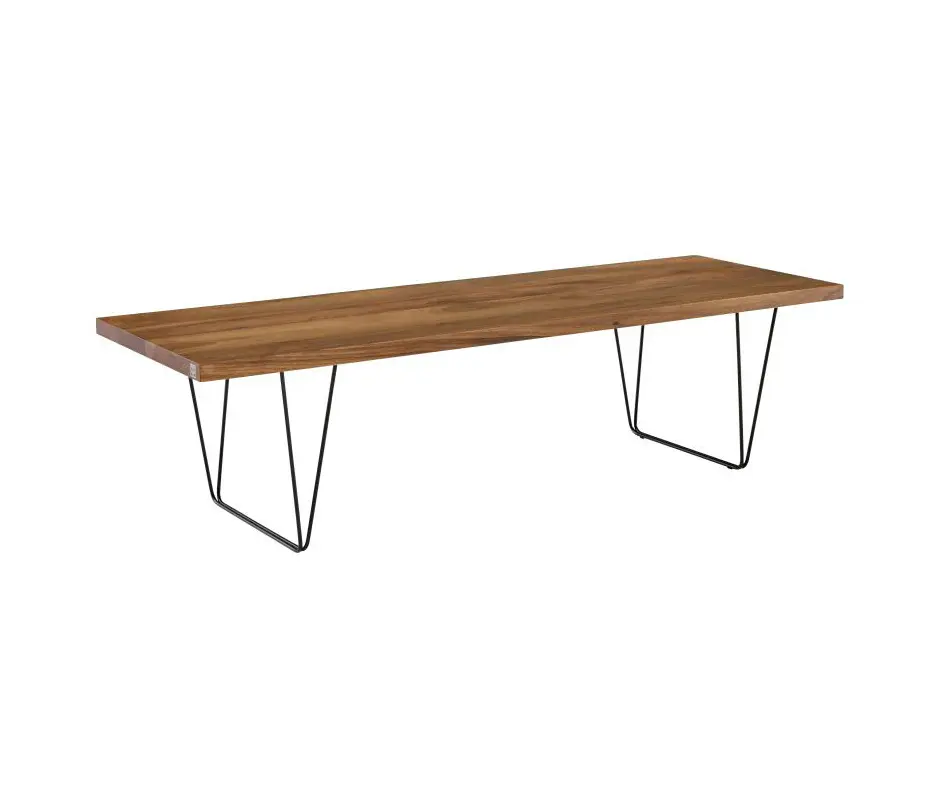 Ligne Roset - Cm 191 | Tavolino Noce Europeo Massello