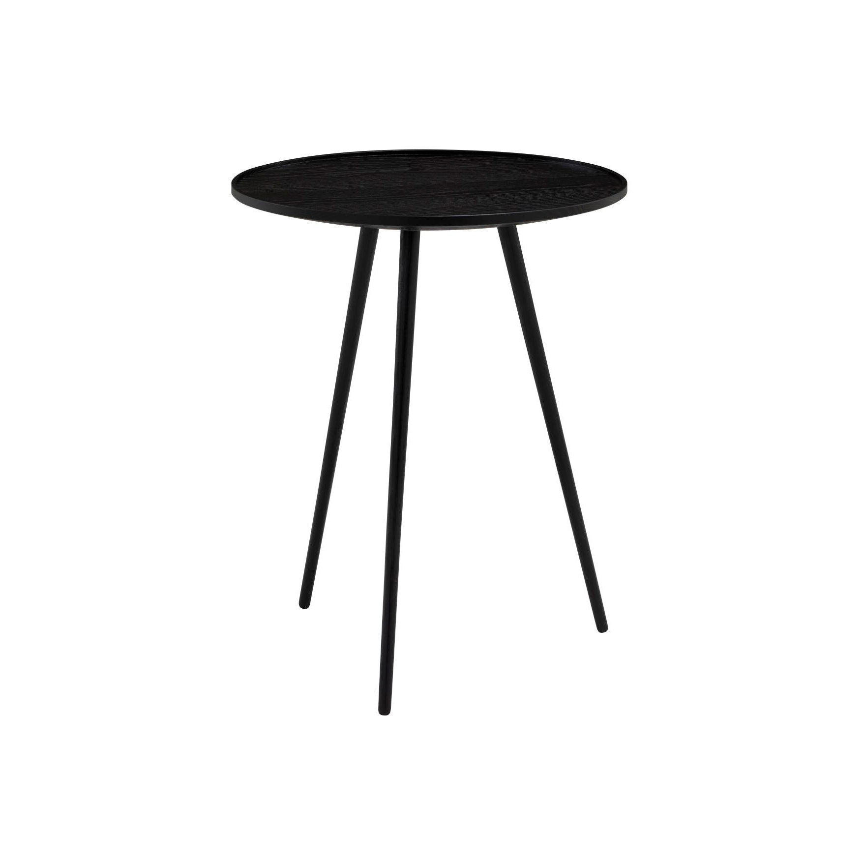Display product Linden | Occasional Table Large Black Stained Ash from manufacturer Ligne Roset