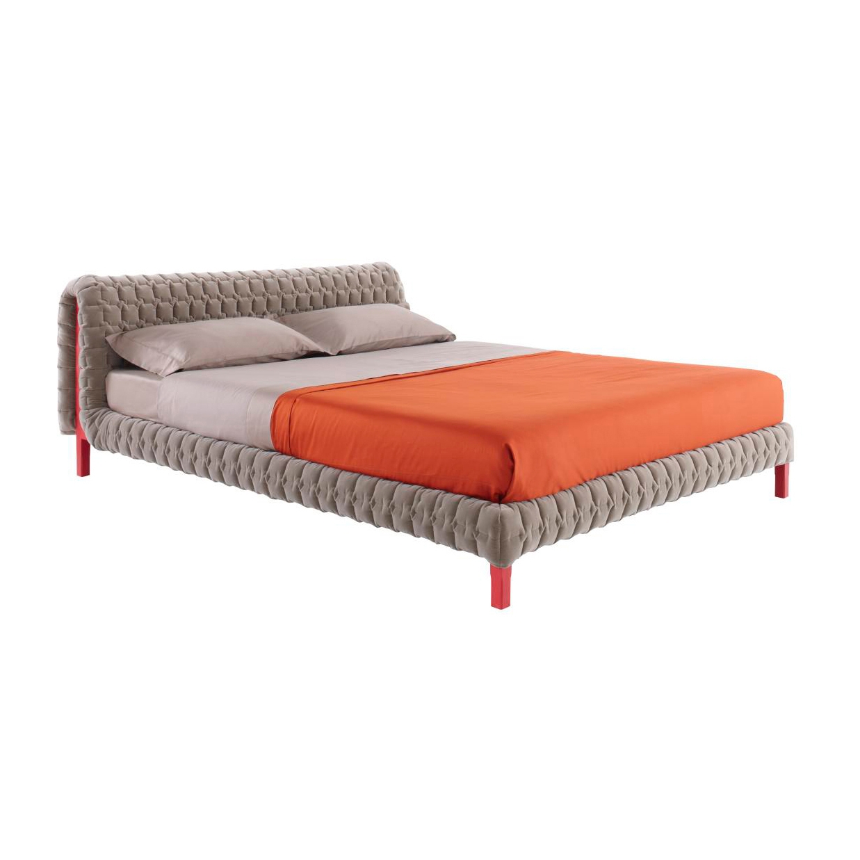 Mostra il prodotto Ruché | Letto 160 X 200 Testata Bassa Piedi Bassi del produttore Ligne Roset