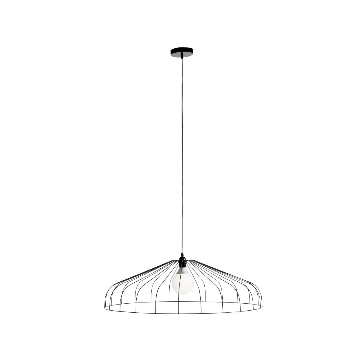 Display product Parachute | Shade Large Black from manufacturer Ligne Roset