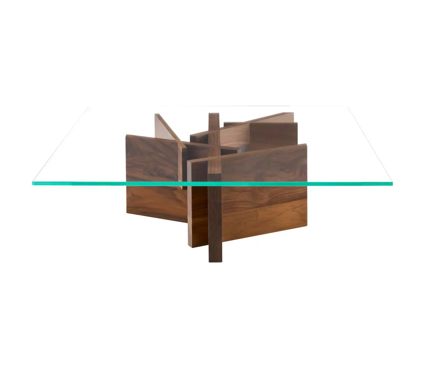 Ligne Roset - Ashera | Square Occasional Table Solid American Walnut
