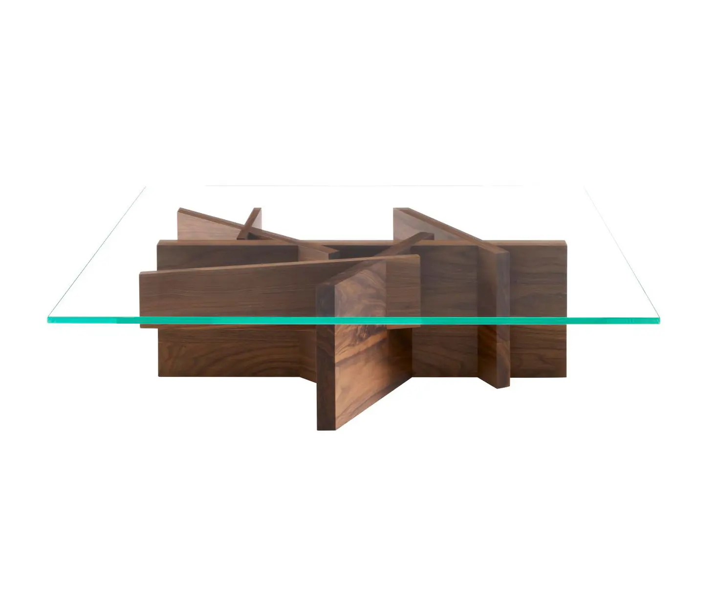 Ligne Roset - Ashera | Square Occasional Table Solid American Walnut