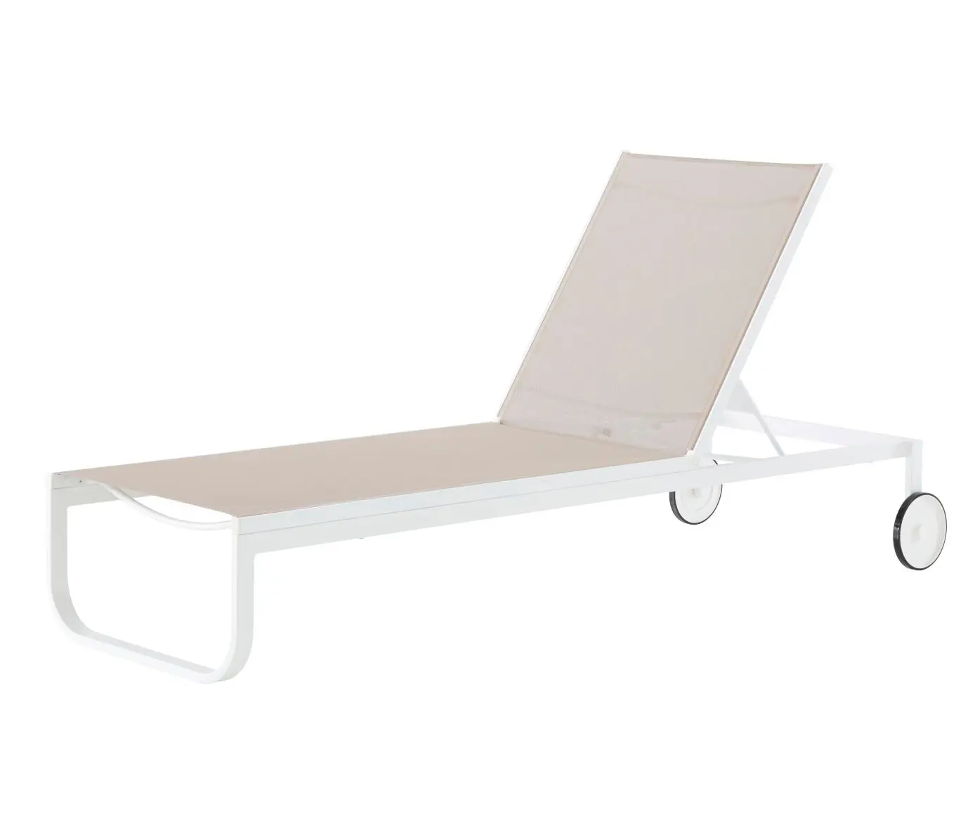 Ligne Roset - Lettino | Sonnenliege Gewebe Graubeige