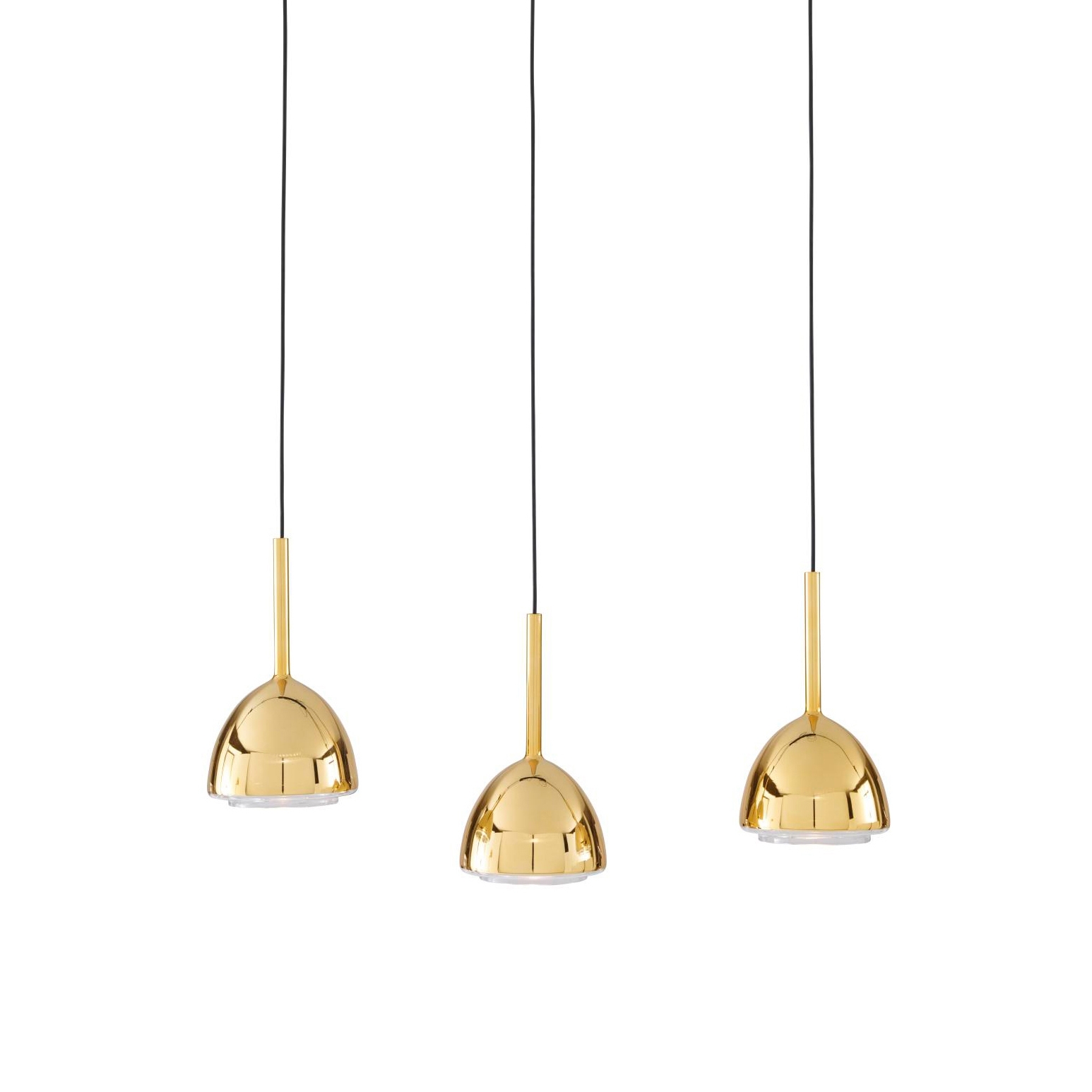 Mostrar el producto Brass Bell | Suspension 3 Cables del fabricante Ligne Roset