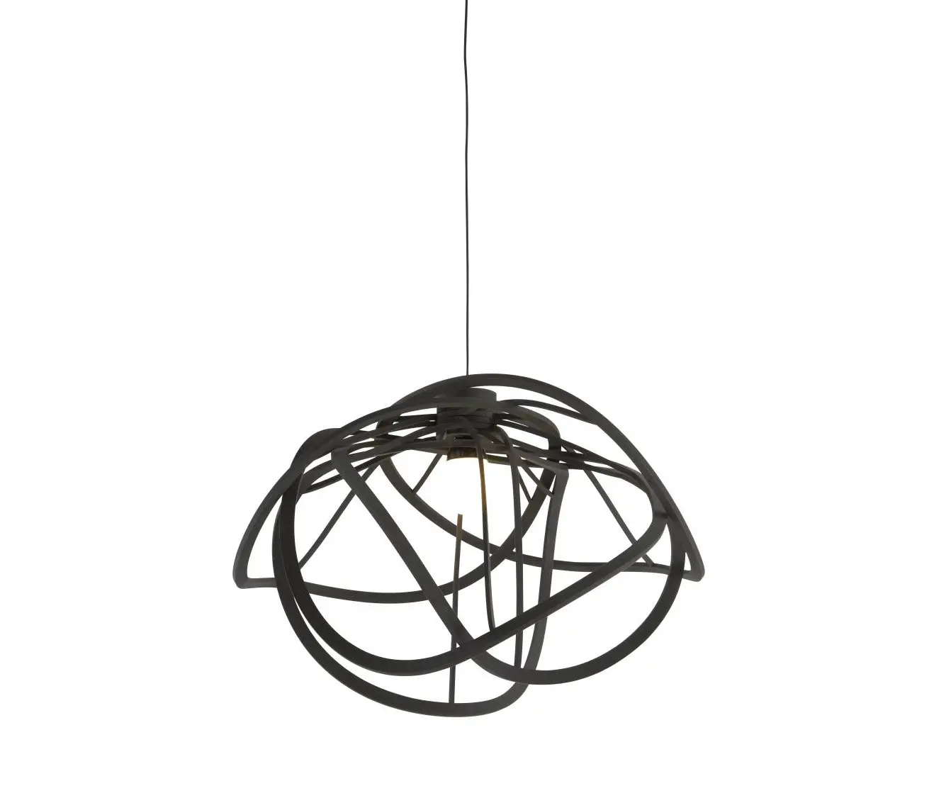 Ligne Roset - Bloom | Suspended Ceiling Light Black Large