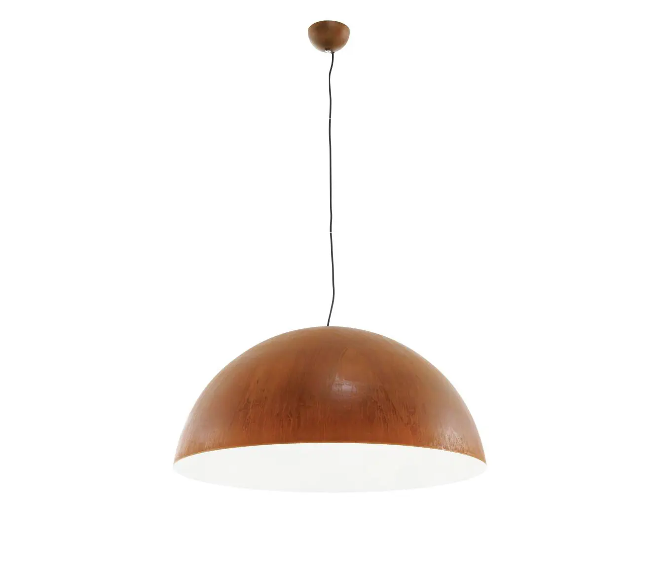 Ligne Roset - Luna Rossa | Suspended Ceiling Light Rust-Effect Large