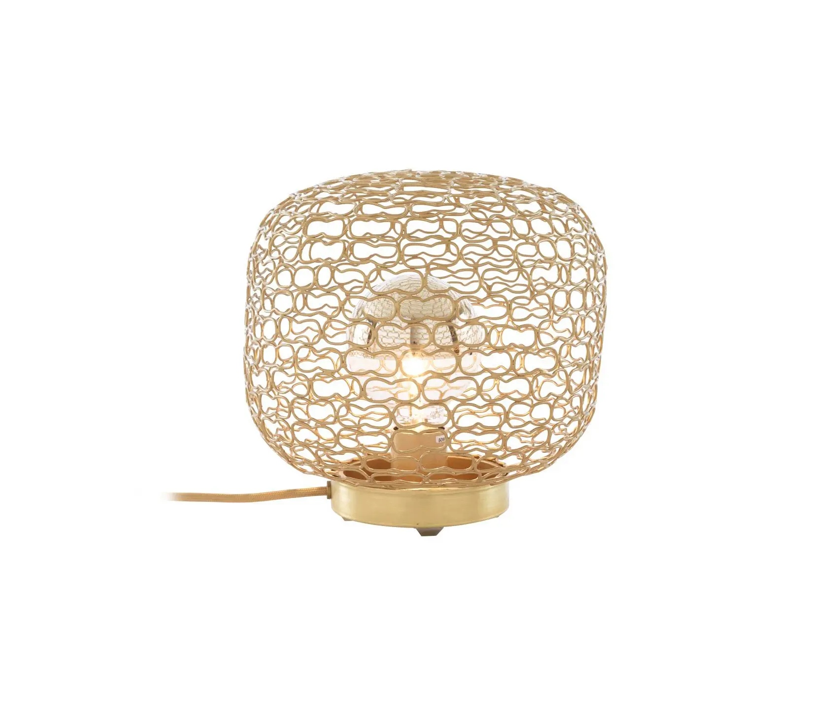 Ligne Roset - Jali | Table Lamp Brass Grille