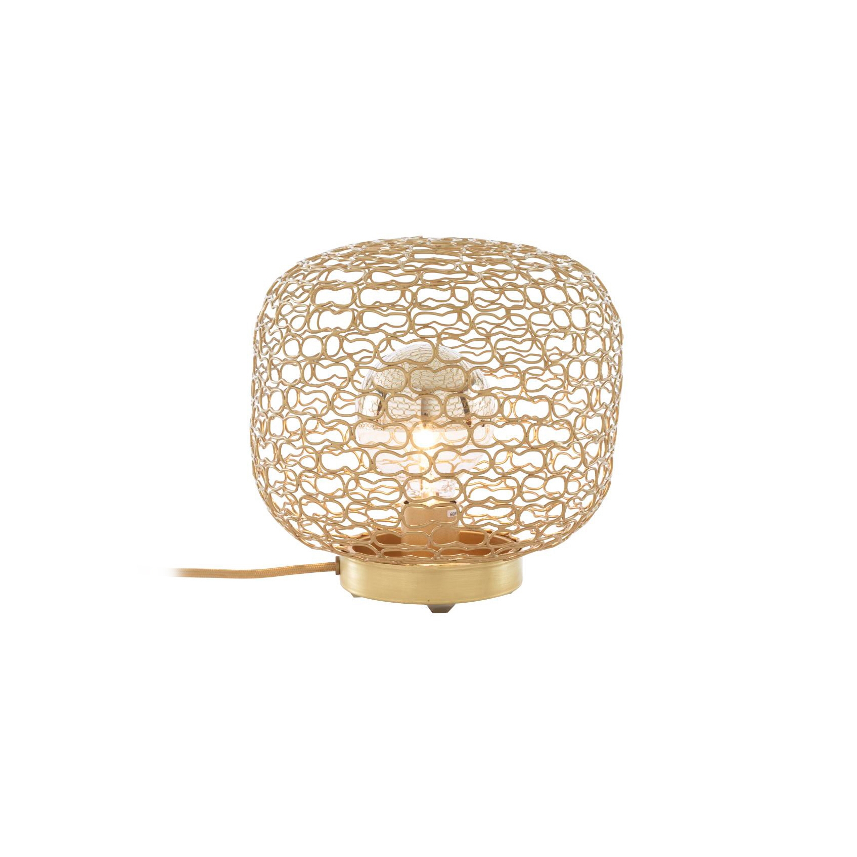 Mostra il prodotto Jali | Lampada Da Tavolo Griglia Ottone del produttore Ligne Roset