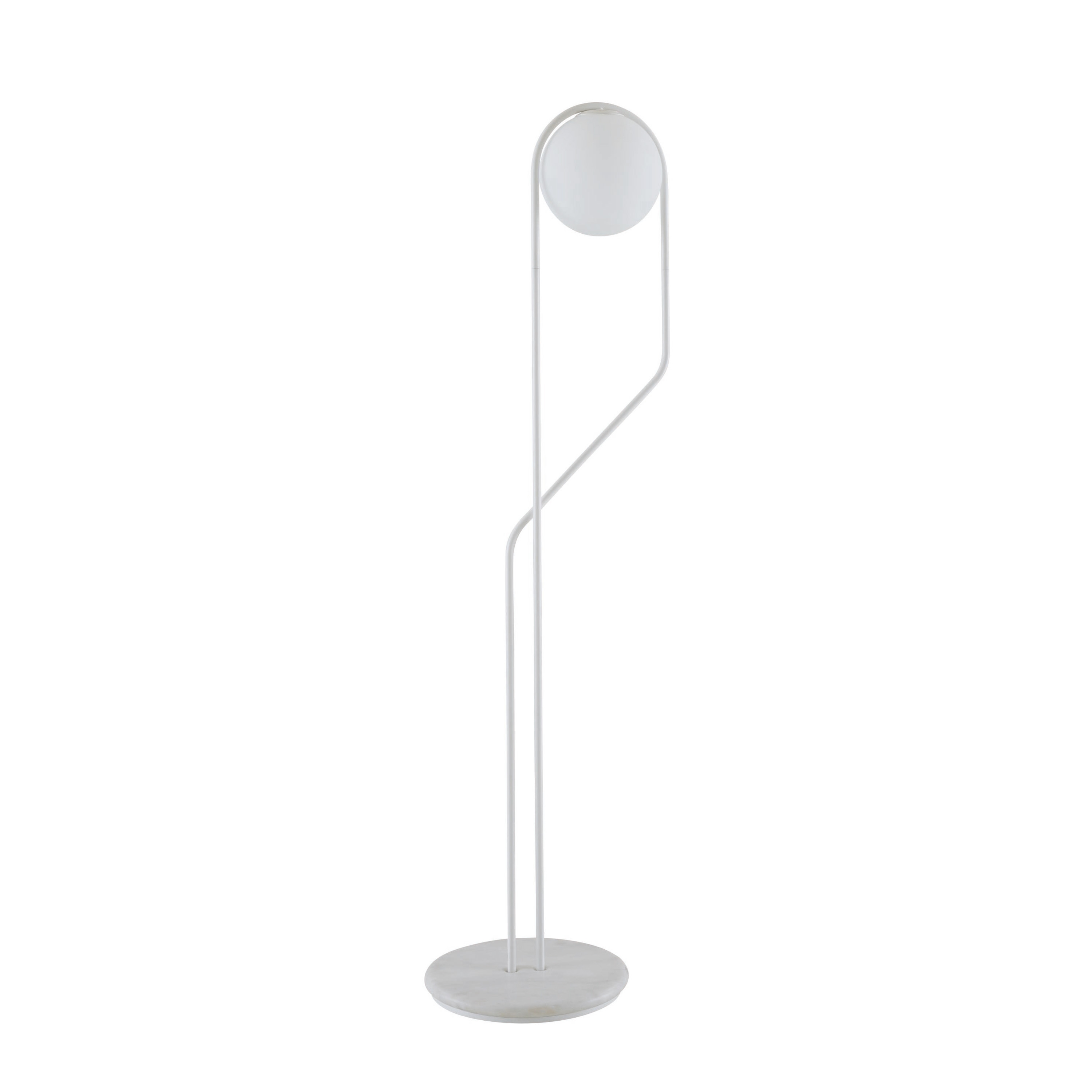 Astrée | Floor Standard Lamp Base In Marble