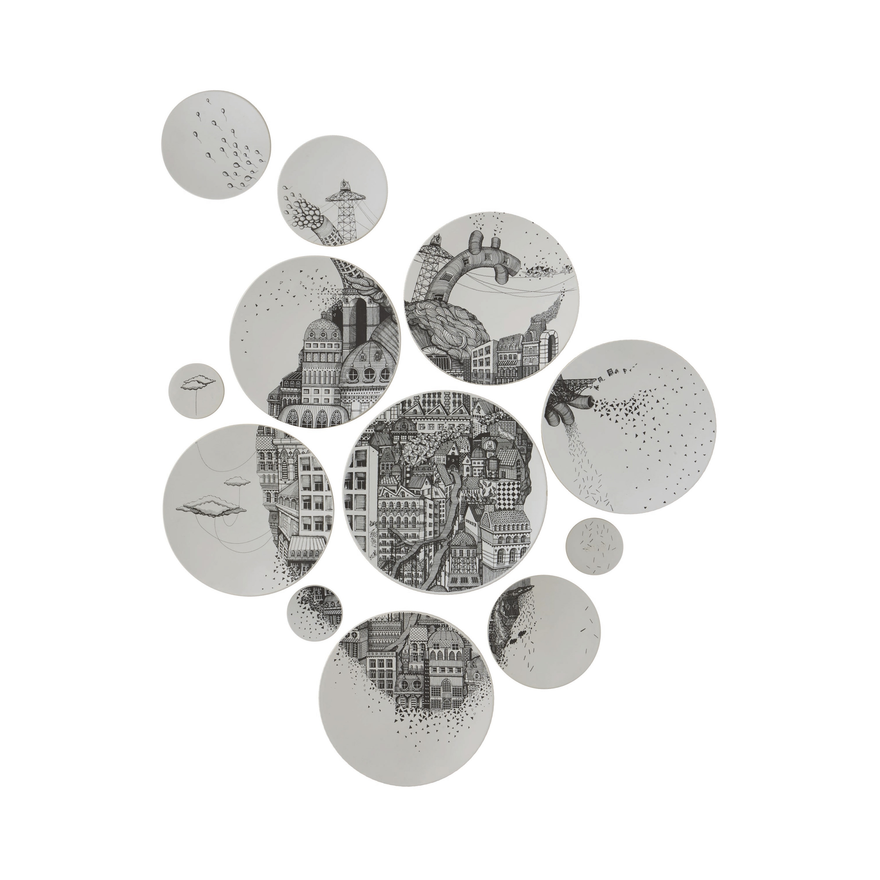 Produkt Au Coeur De La Ville | Wall Decoration des Herstellers Ligne Roset anzeigen