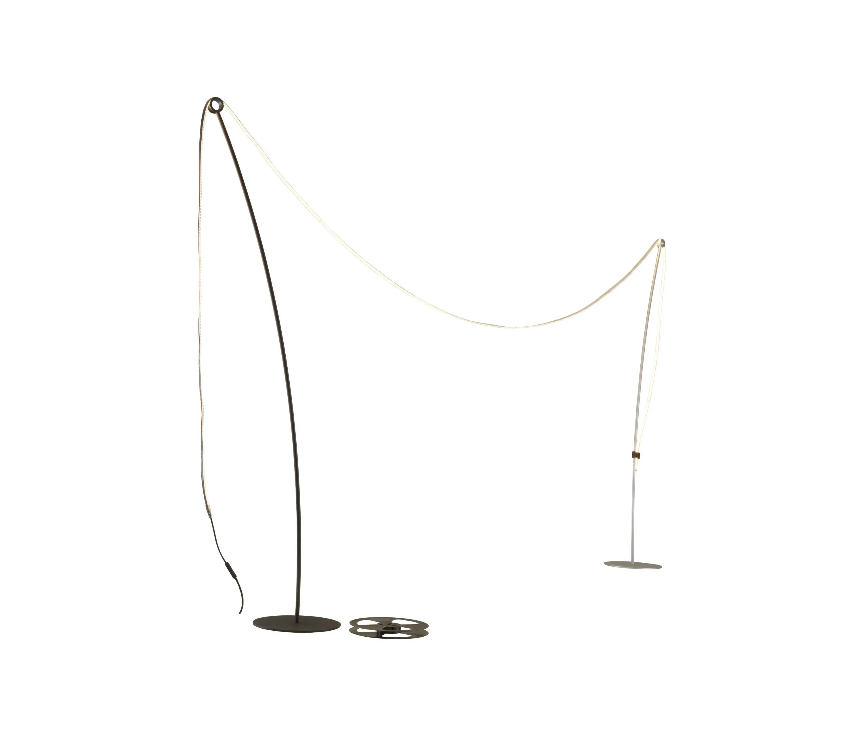 Ligne Roset - Feston | Mât + Ruban Led + Support Mural + Crochet