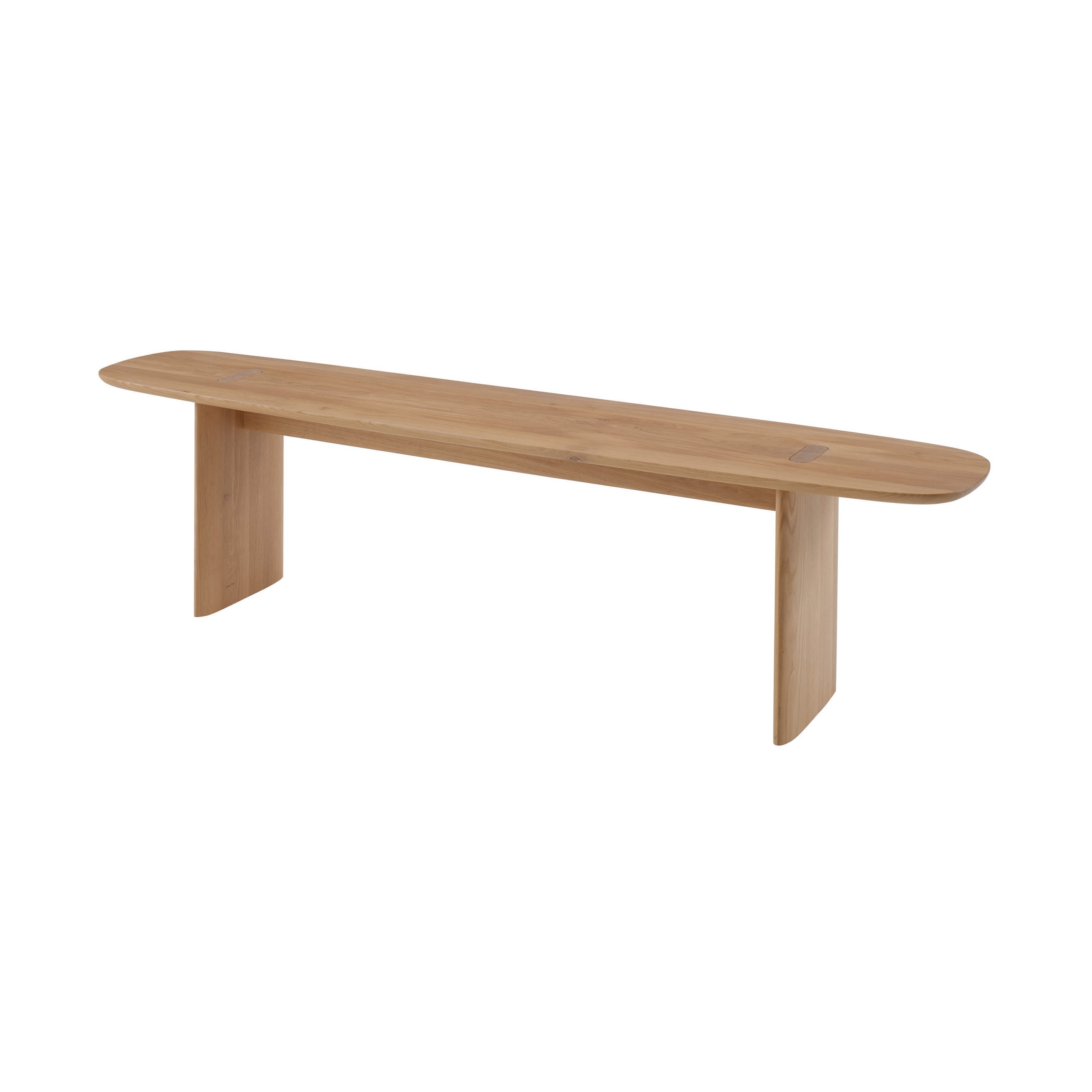 Display product Intervalle | Bench Solid Whitened Oak From Stock from manufacturer Ligne Roset