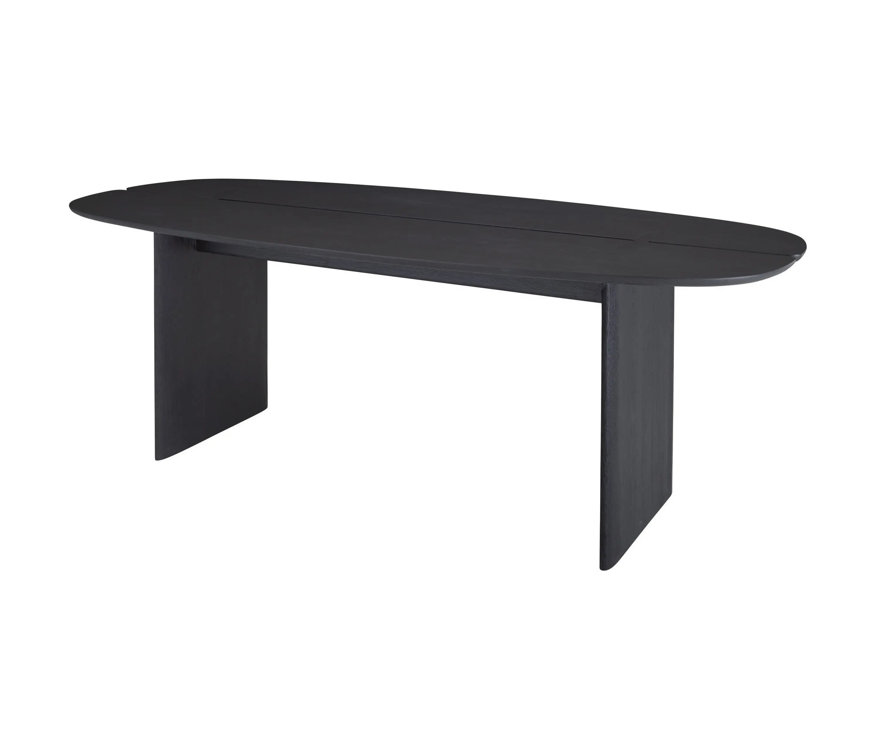 Ligne Roset - Intervalle | Dining Table Solid European Walnut Black Stained