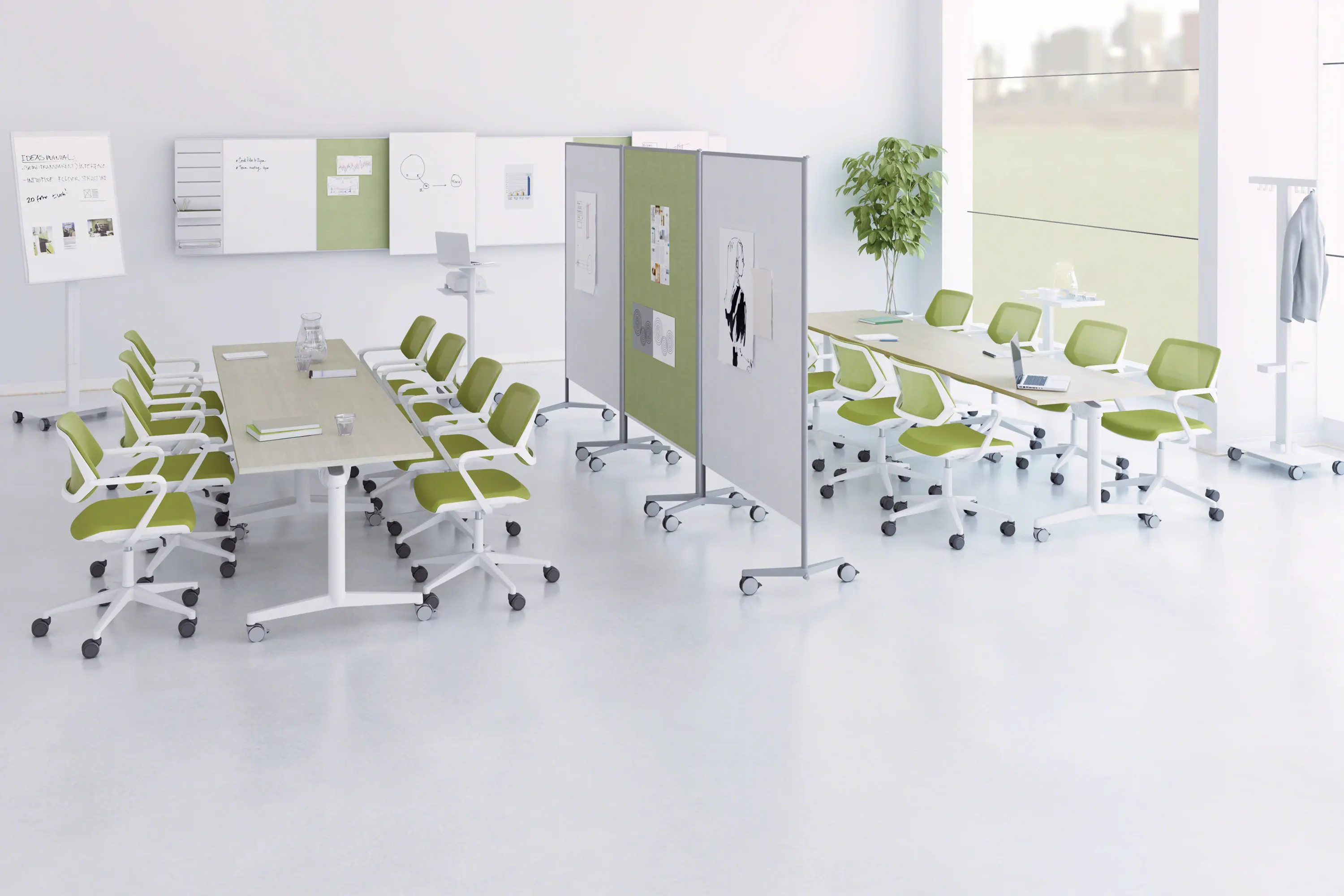 Steelcase - FlipTop Twin Tisch