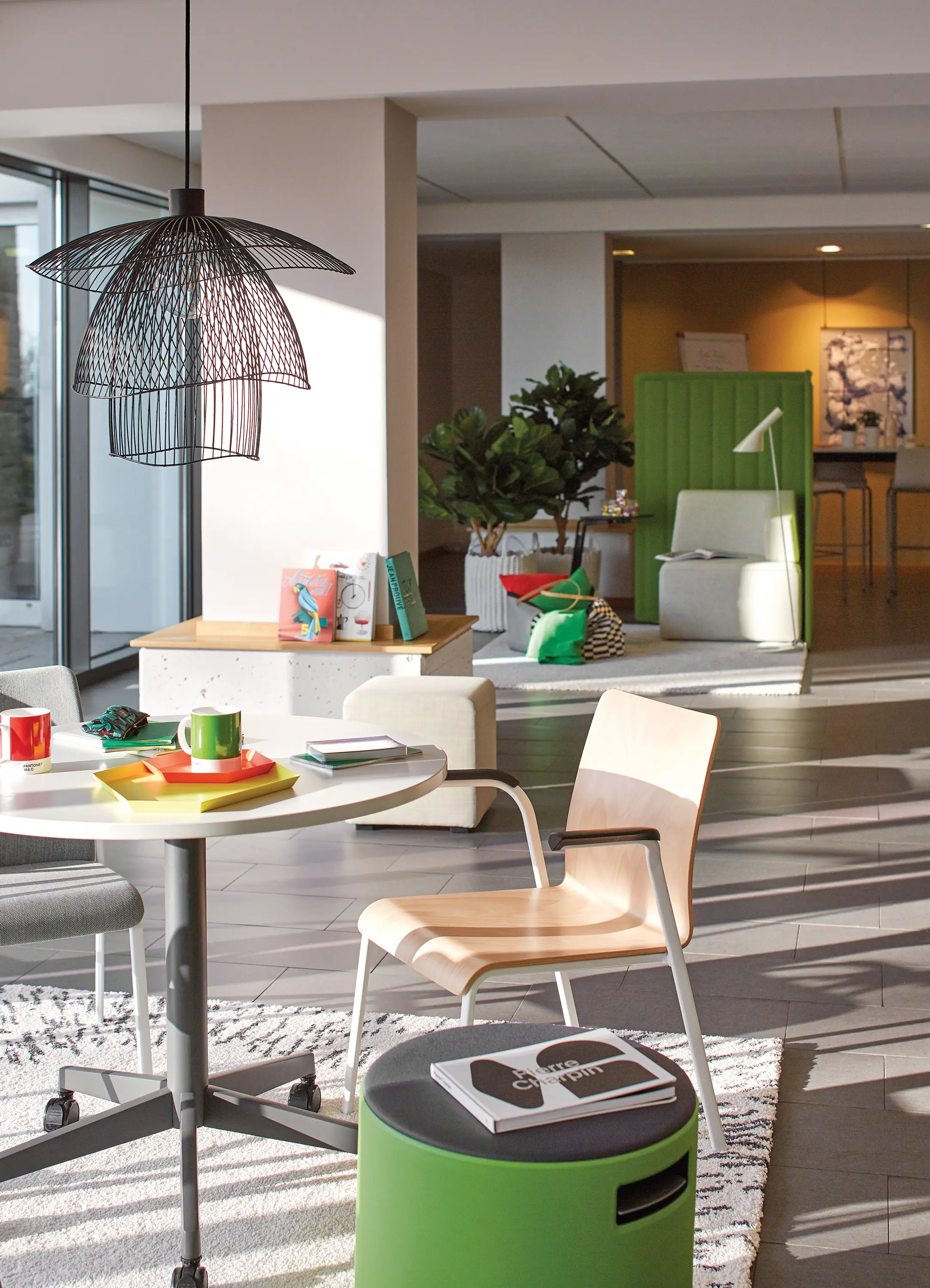 Steelcase - Eastside Sled Chair with Mesh Back