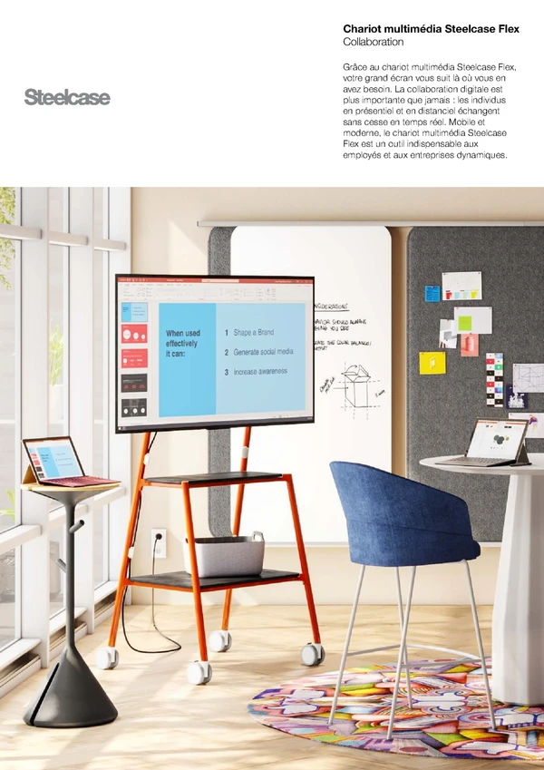 Preview image for the file Chariot multimédia Flex