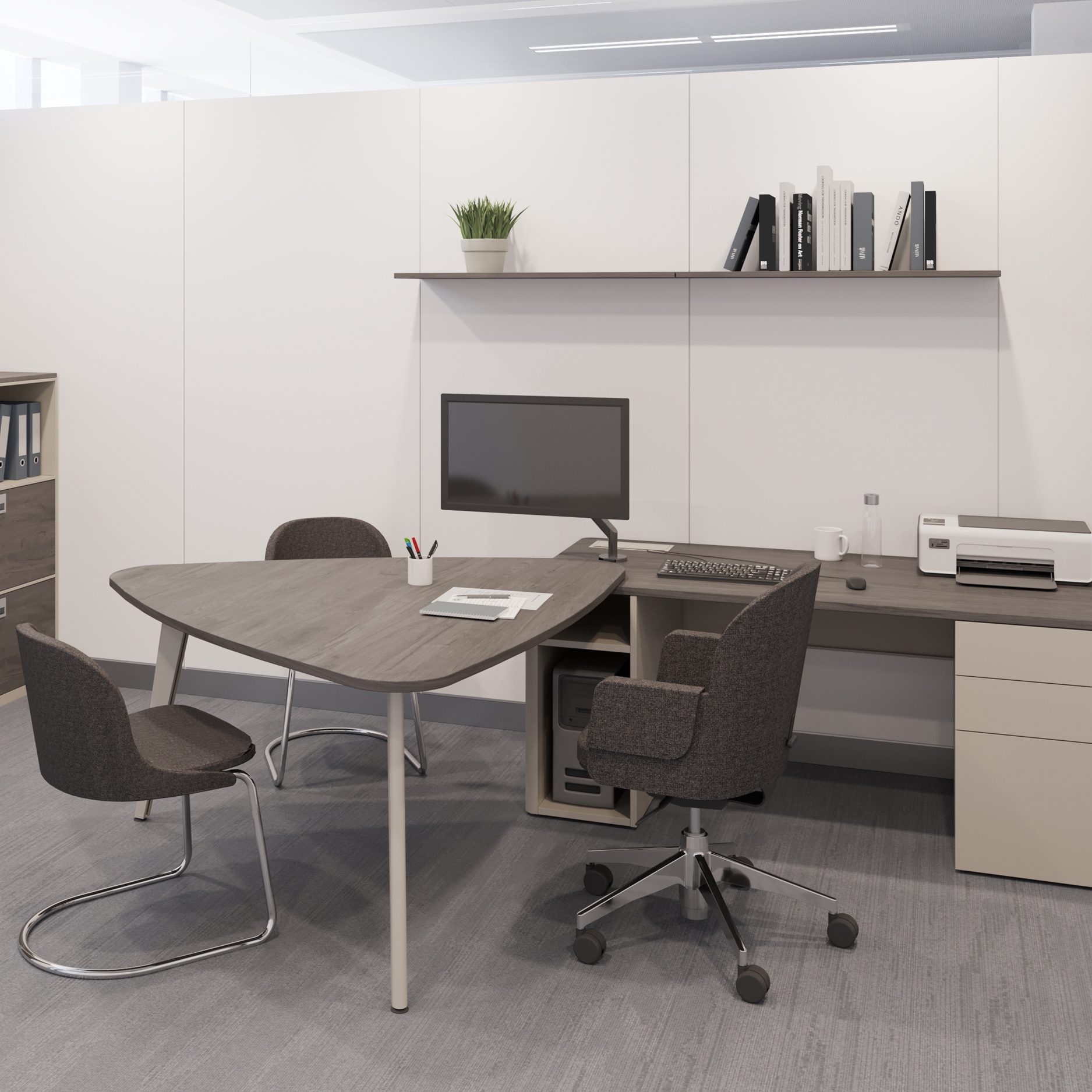Display product VIRA, MANAGEMENT DESK from manufacturer Dynamobel