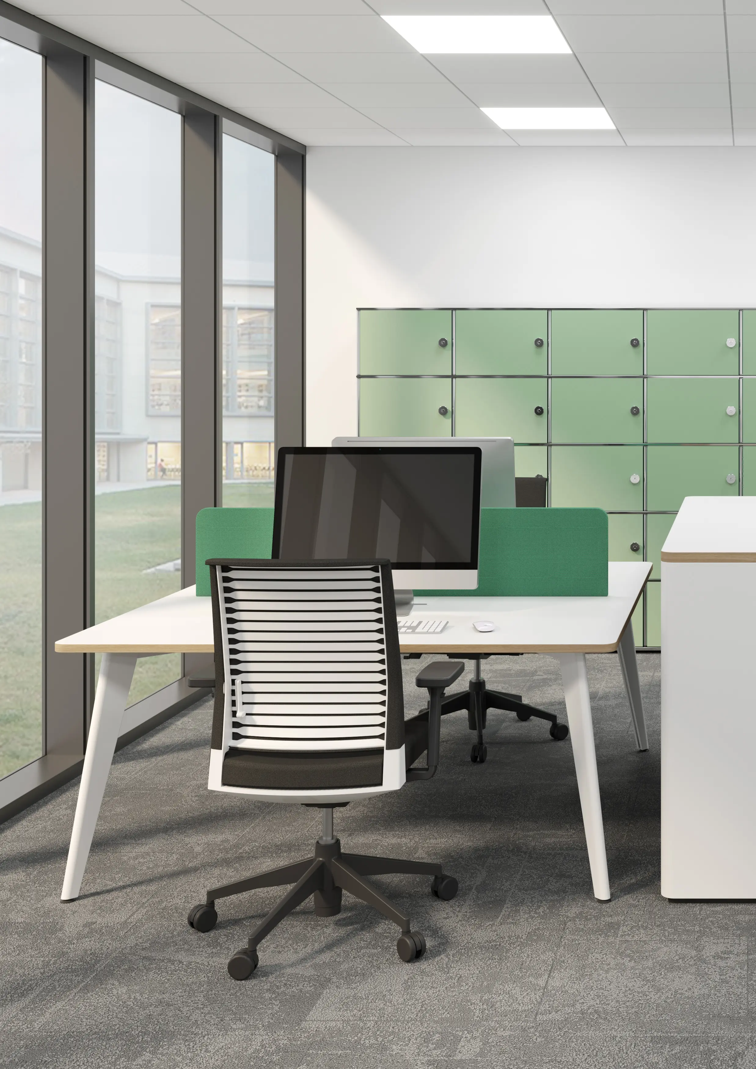 Dynamobel - VIRA, facing DESK