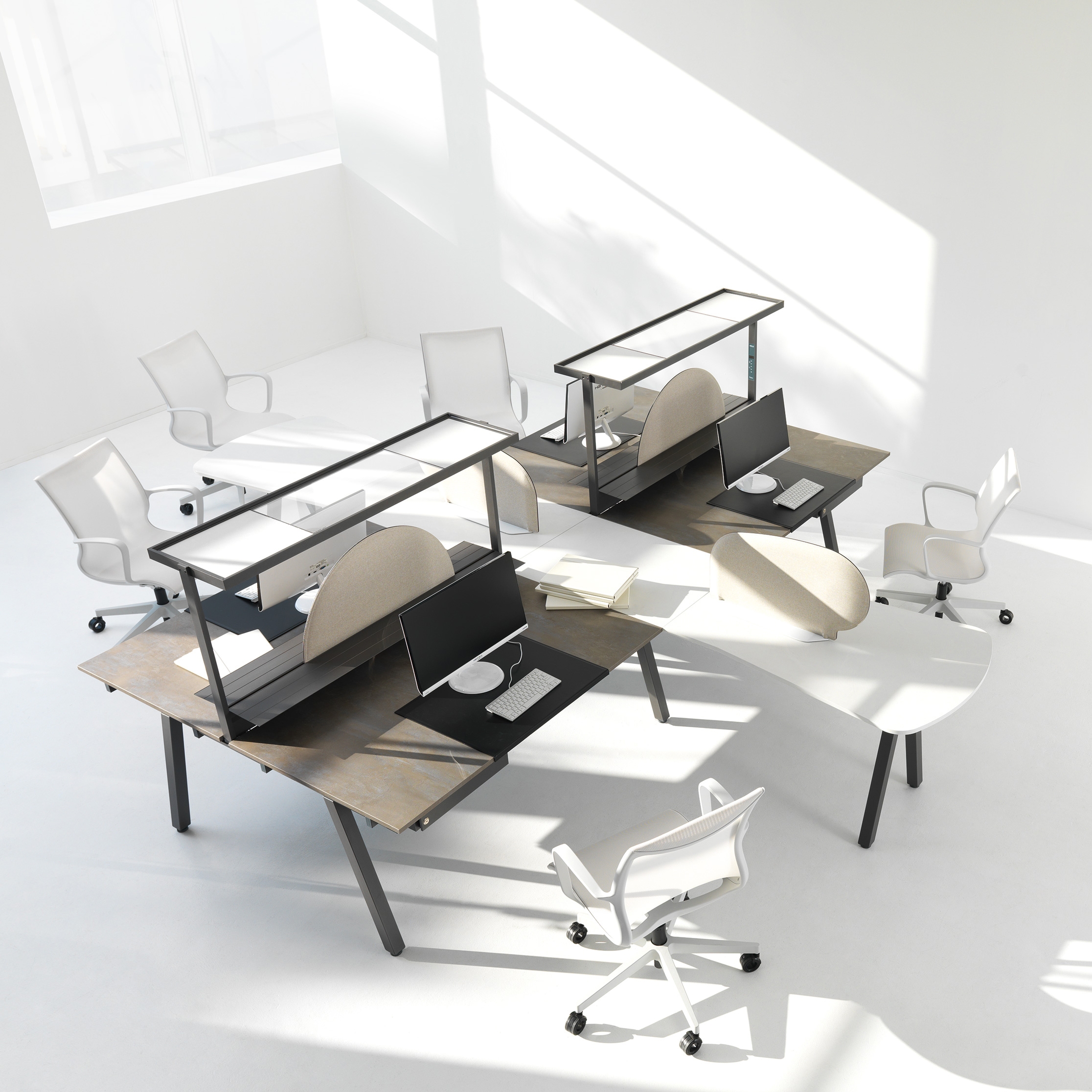Display product STILO desk from manufacturer IVM