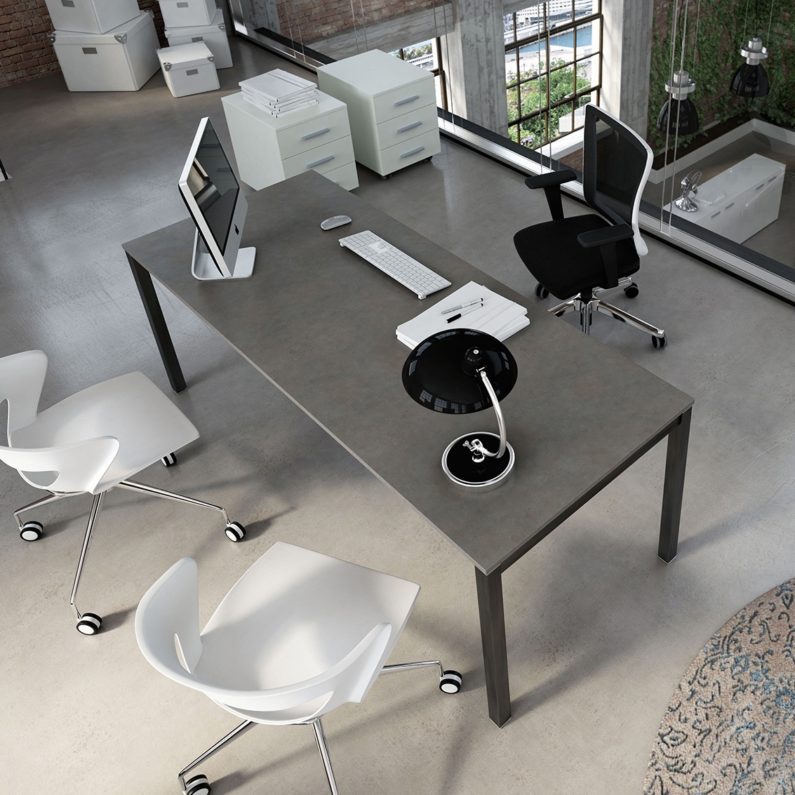 Display product KS LIGHT desk from manufacturer IVM