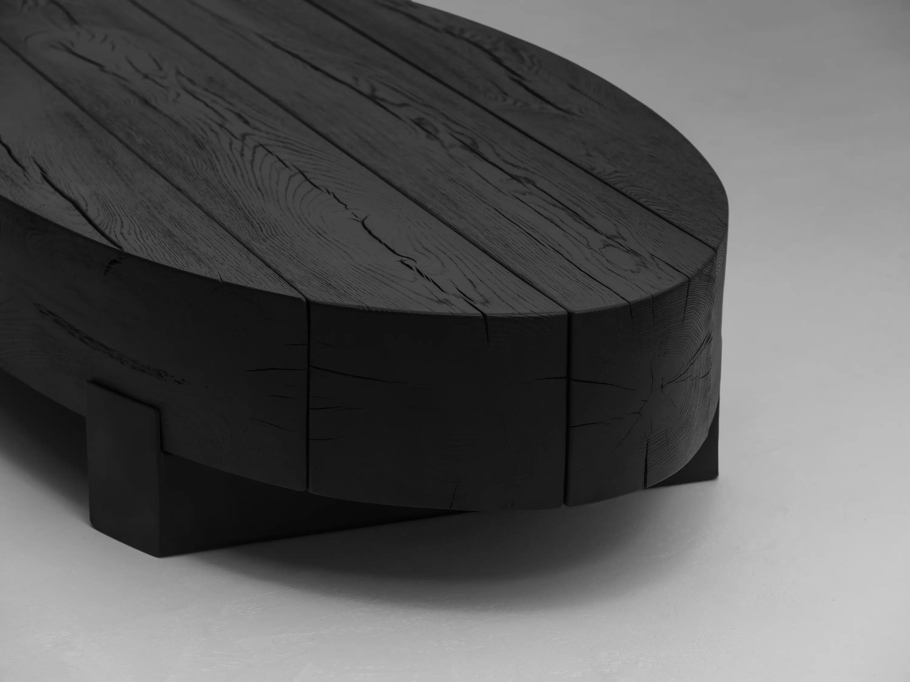Van Rossum - Beam Coffee Table Oval