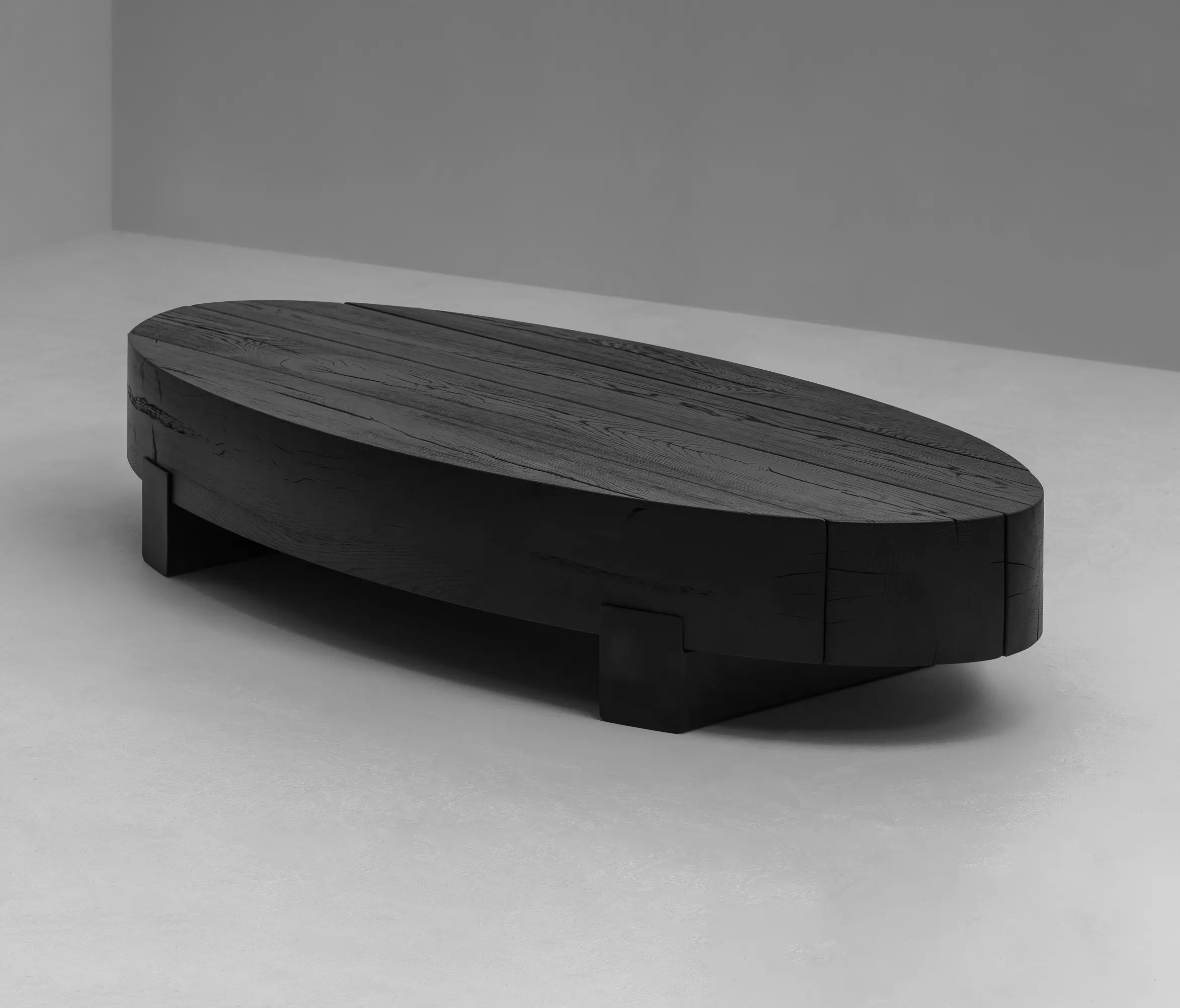 Van Rossum - Beam Coffee Table Oval