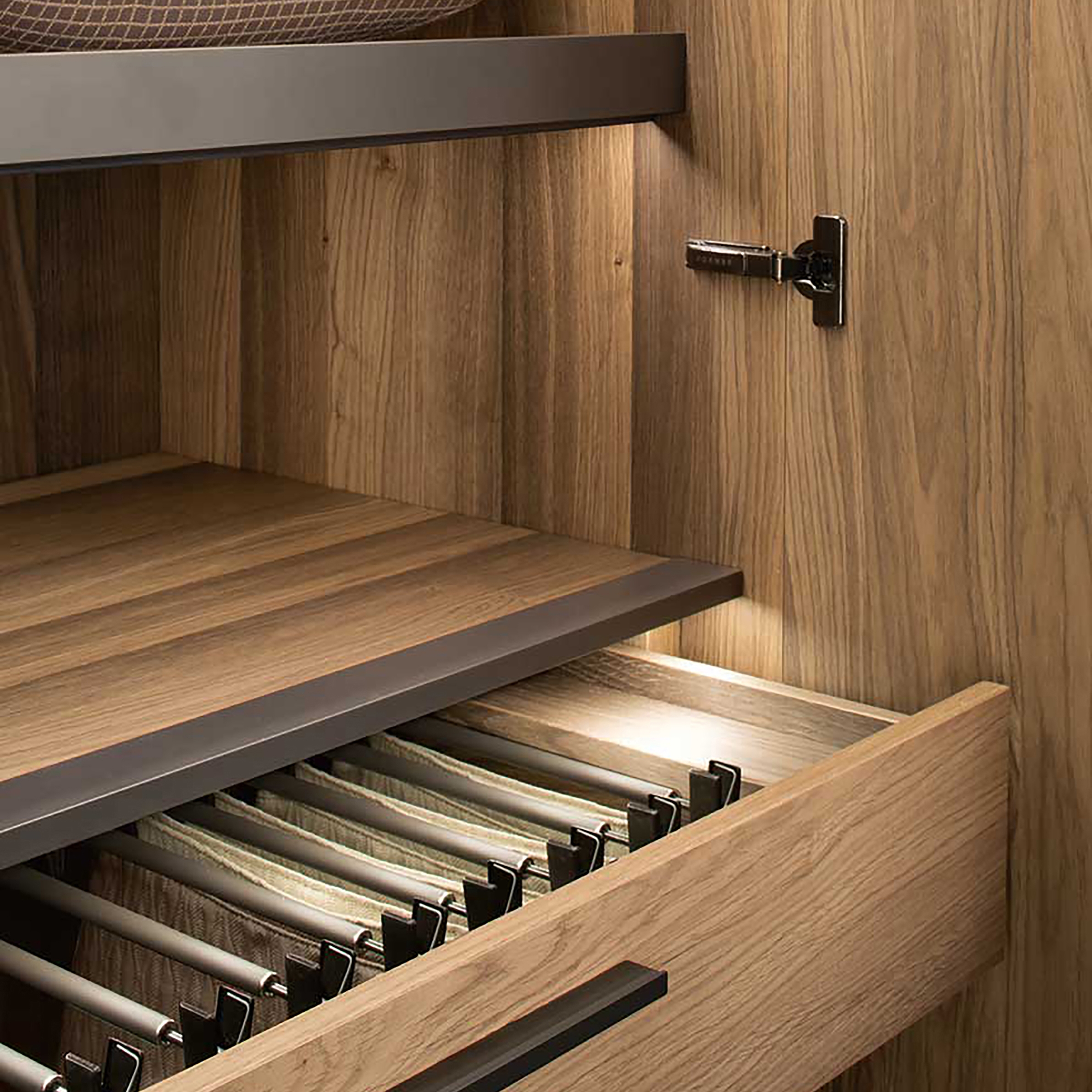 Display product Fittings Classic - Drawer With Trousers & Skirts Hangers from manufacturer Former