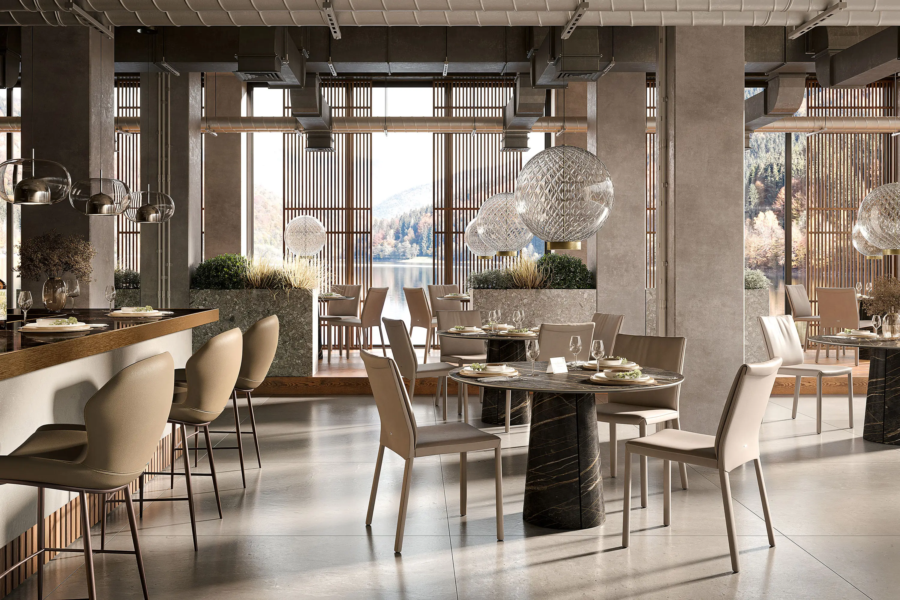 Cattelan Italia - Cuba Keramik Bistrot