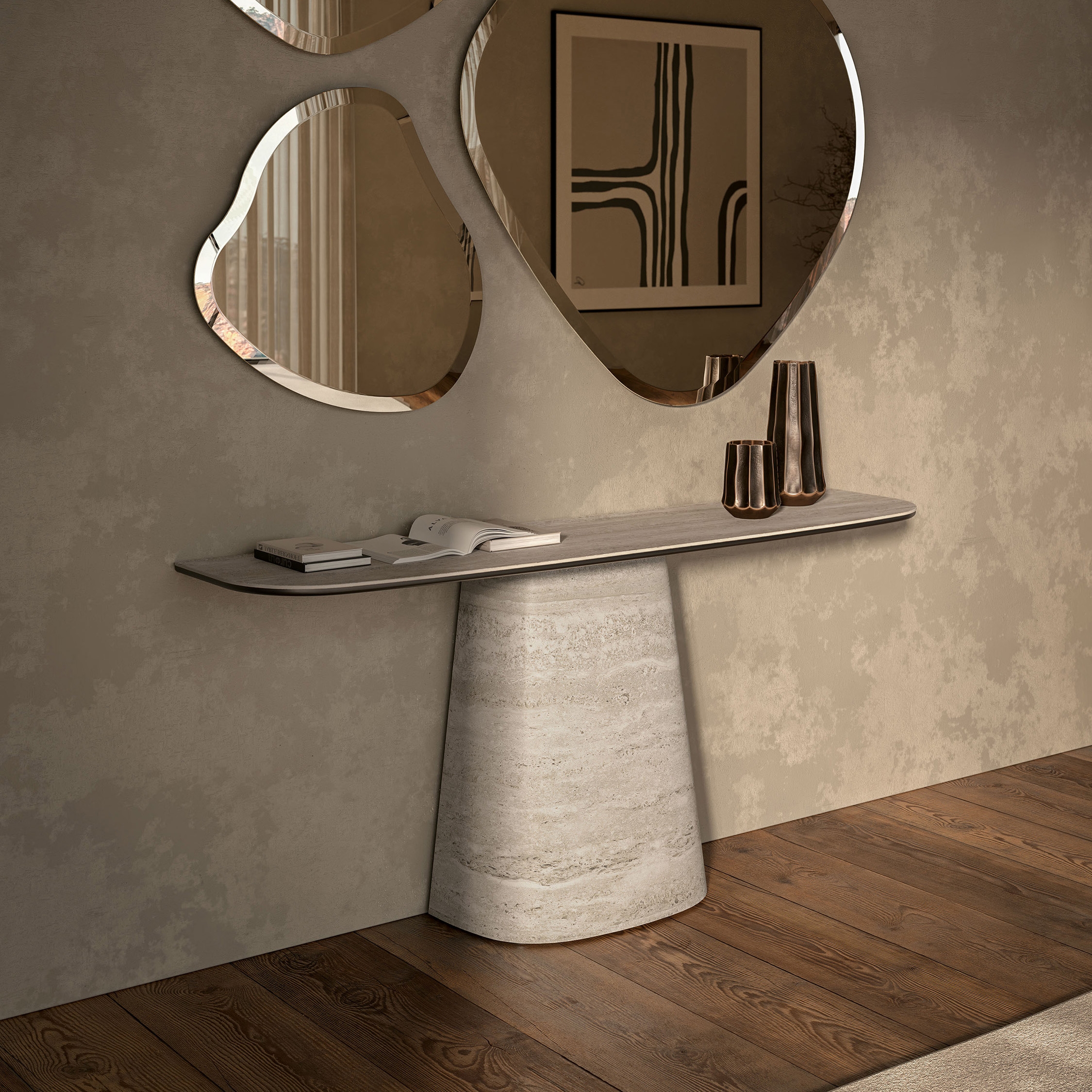 Display product Rado Keramik Console from manufacturer Cattelan Italia