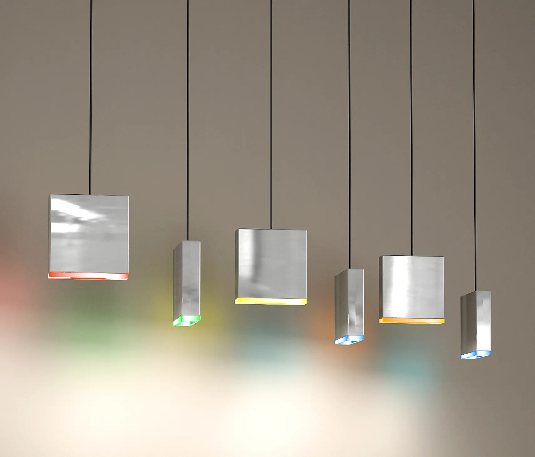 Quasar - Match 6 Suspended Lamp