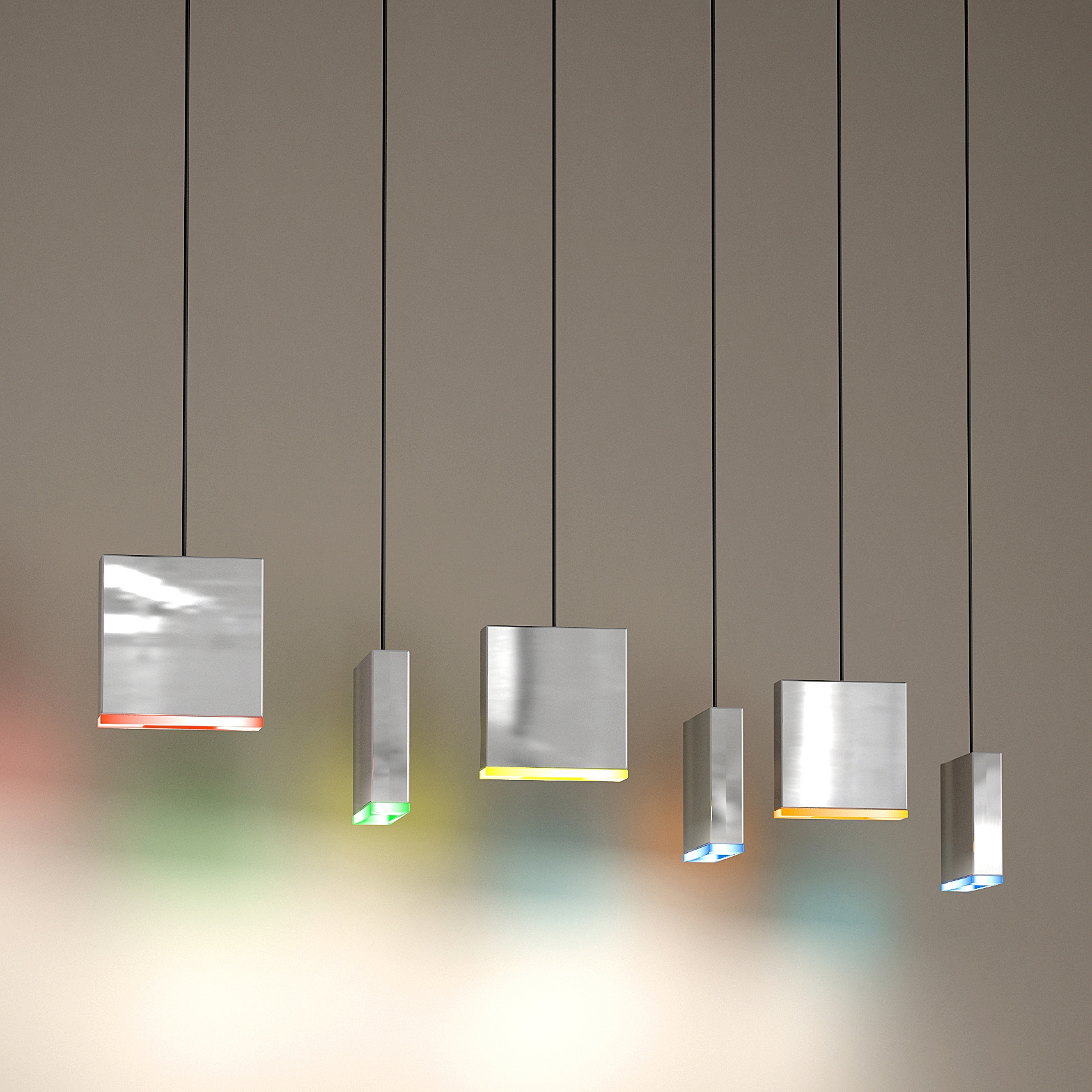 Mostra il prodotto Match 6 Suspended Lamp del produttore Quasar