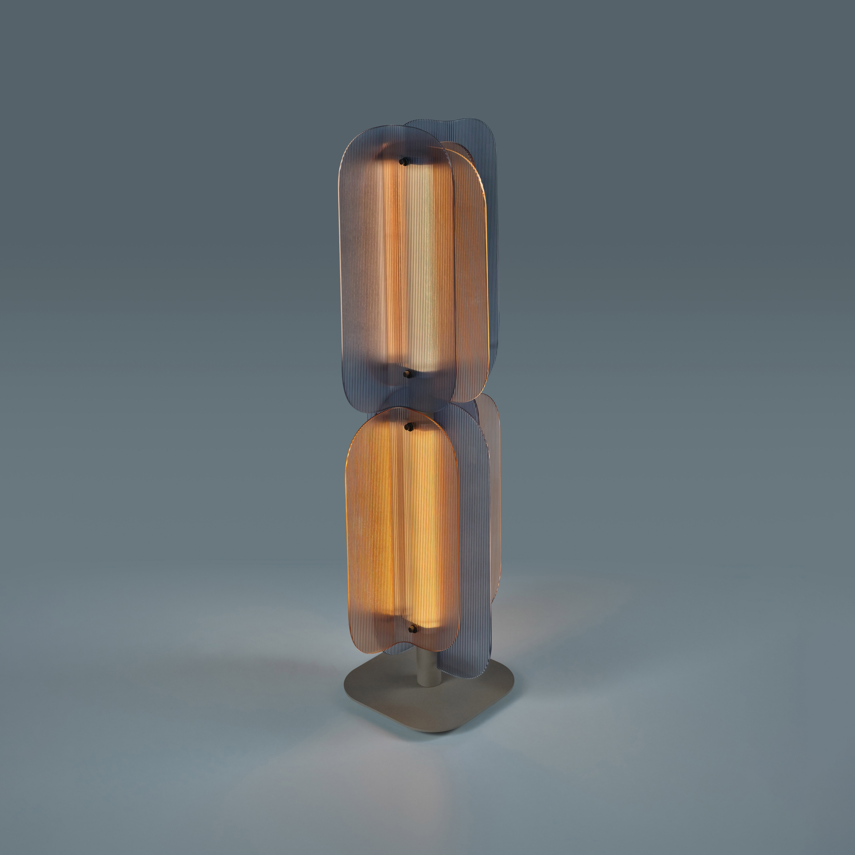 Vertoon produk Fold Floor Grey/Copper van vervaardiger Quasar