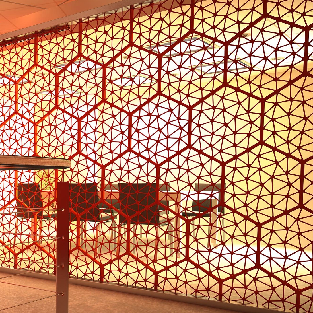 Display product Macedonia space divider from manufacturer Freedom Of Creation