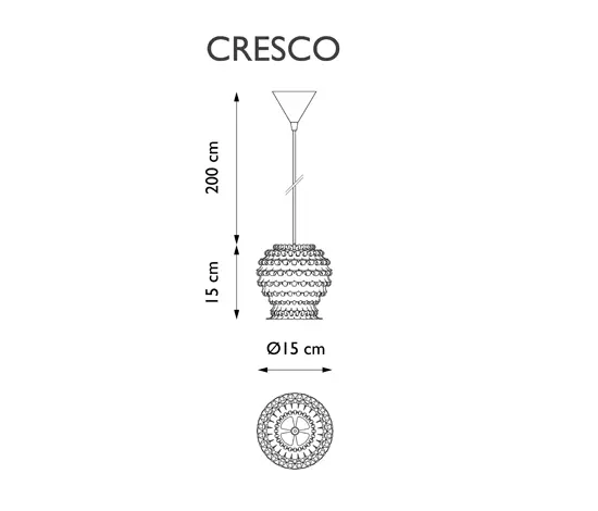 Freedom Of Creation - Cresco Hanging light