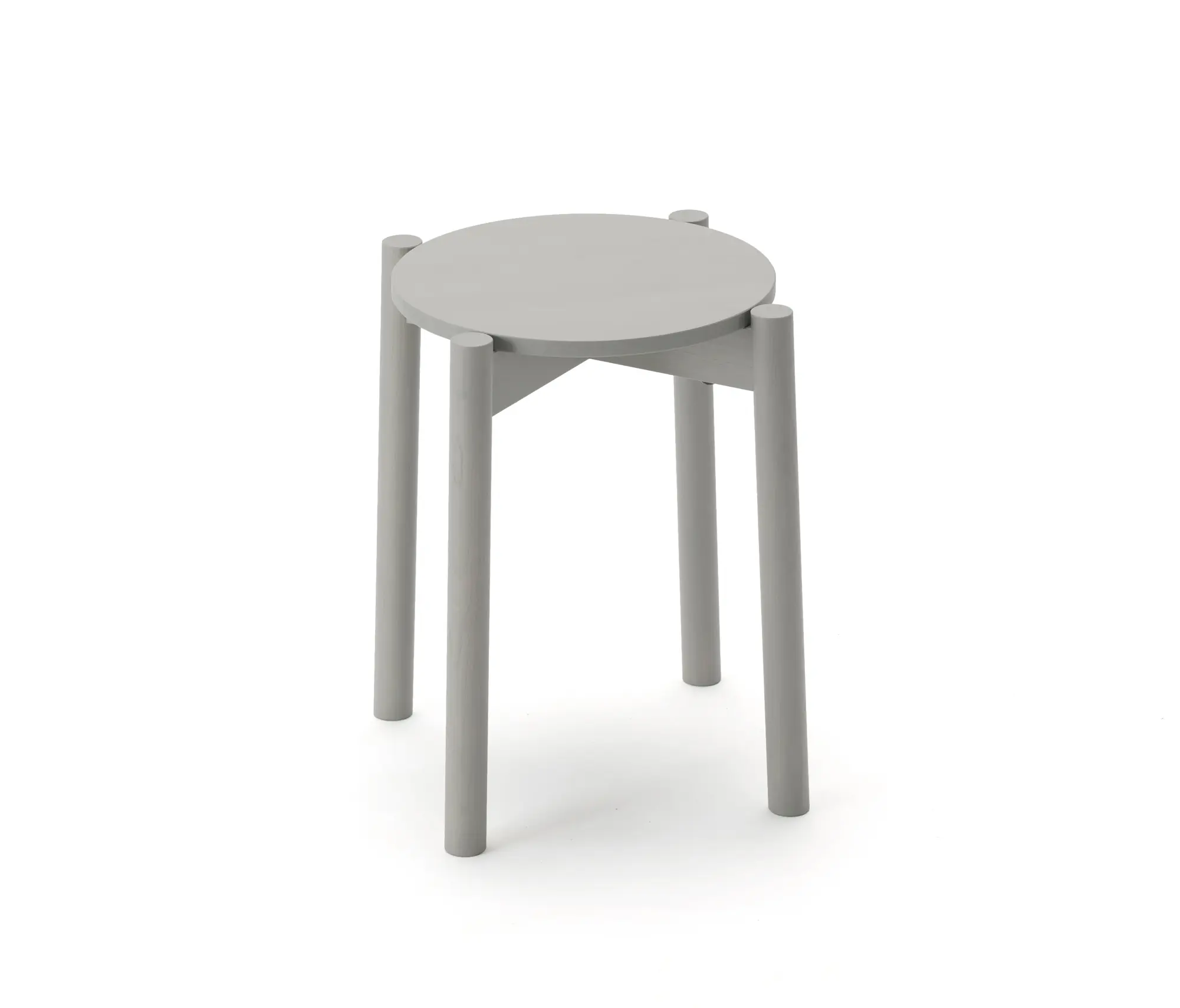 Karimoku New Standard - Castor Stool Plus