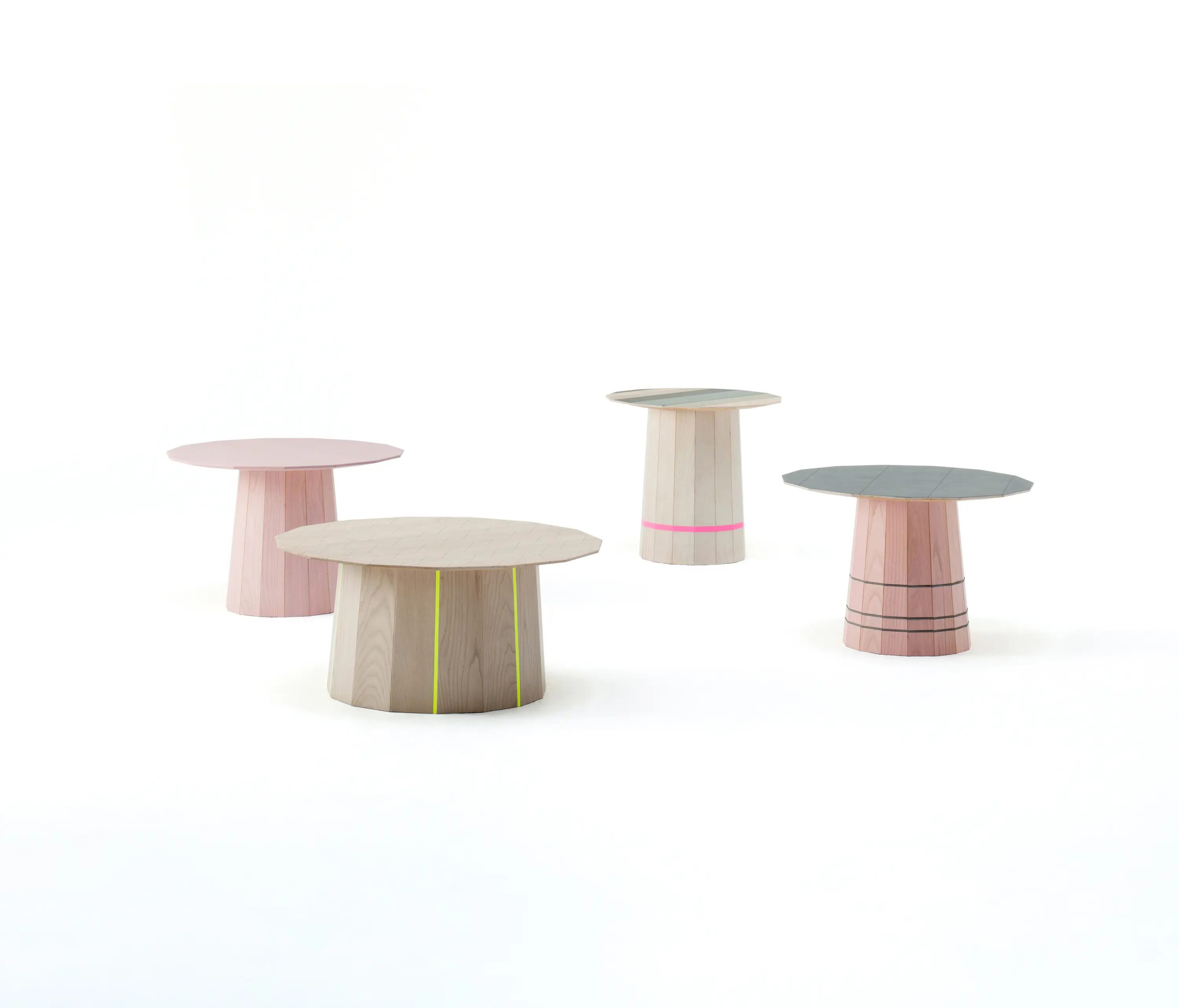 COLOUR WOOD PLAIN GRID Coffee tables from Karimoku New Standard