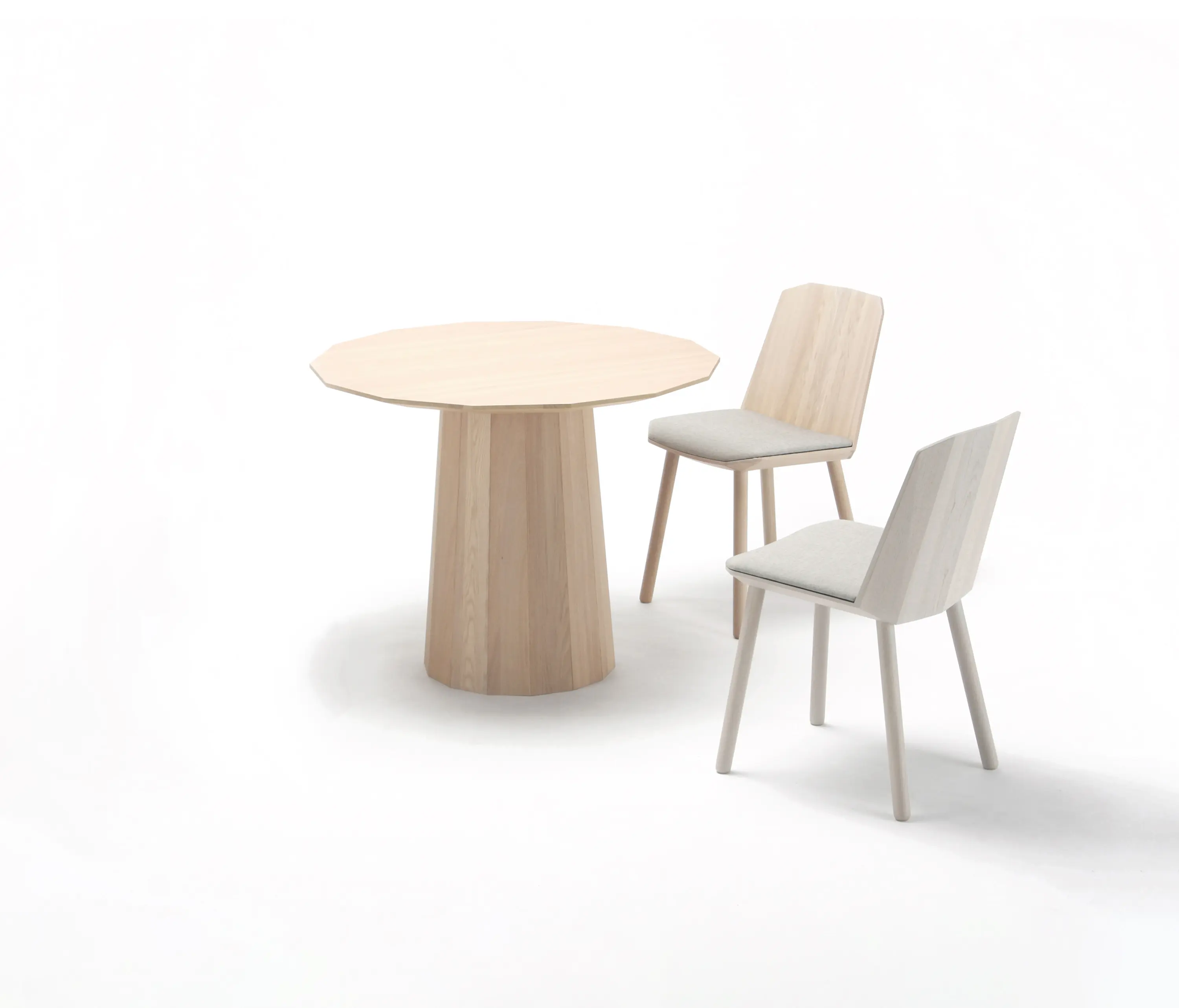 Karimoku New Standard - Colour Wood Dining 95 Plain (Pale Natural)