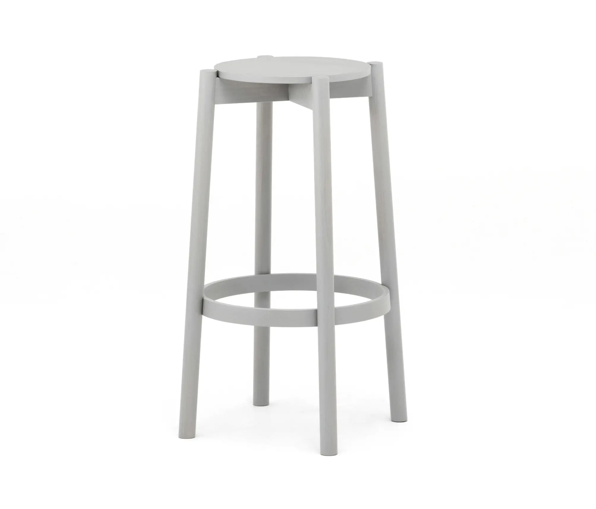 Karimoku New Standard - Castor Barstool High