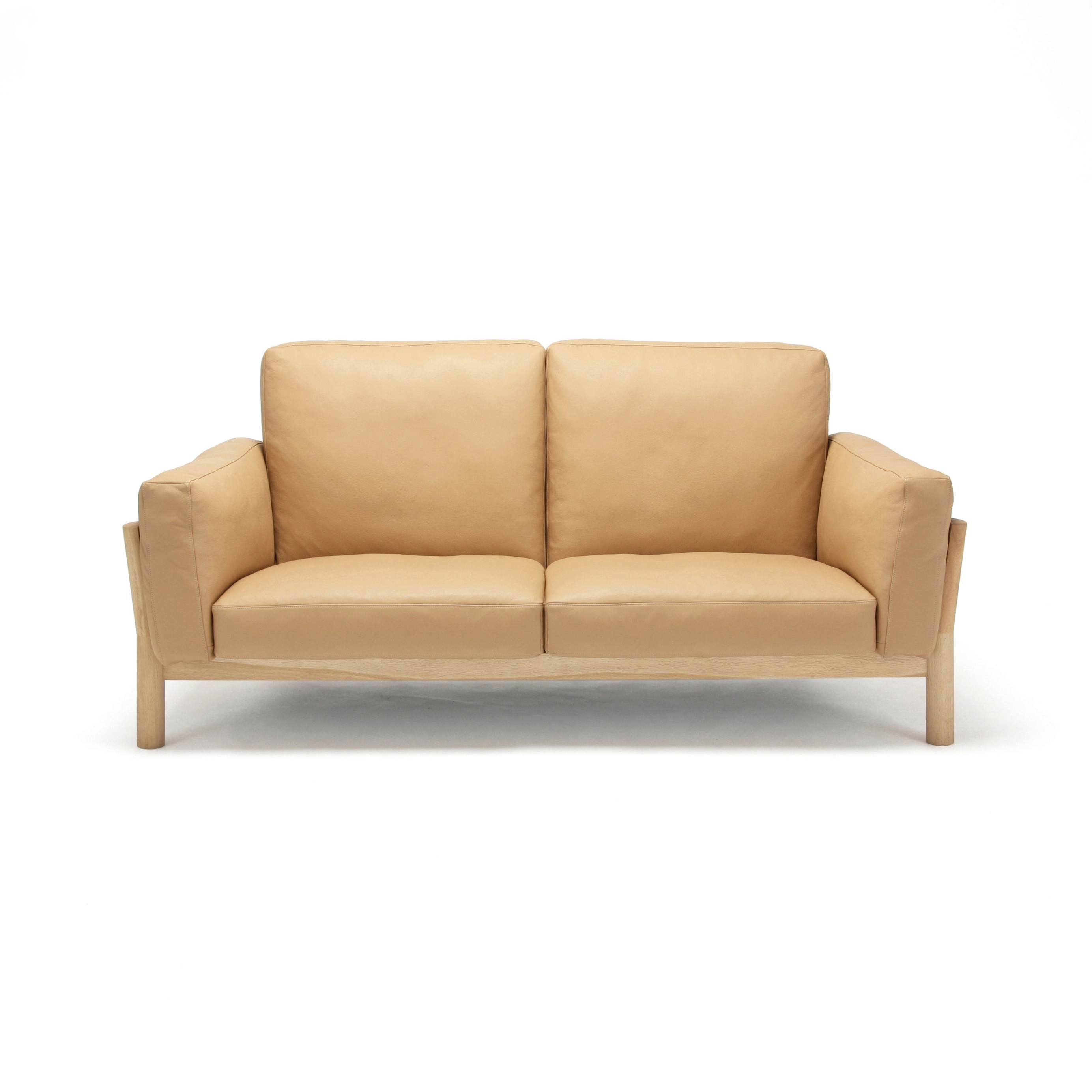 Castor Sofa 2 Seater Leather
